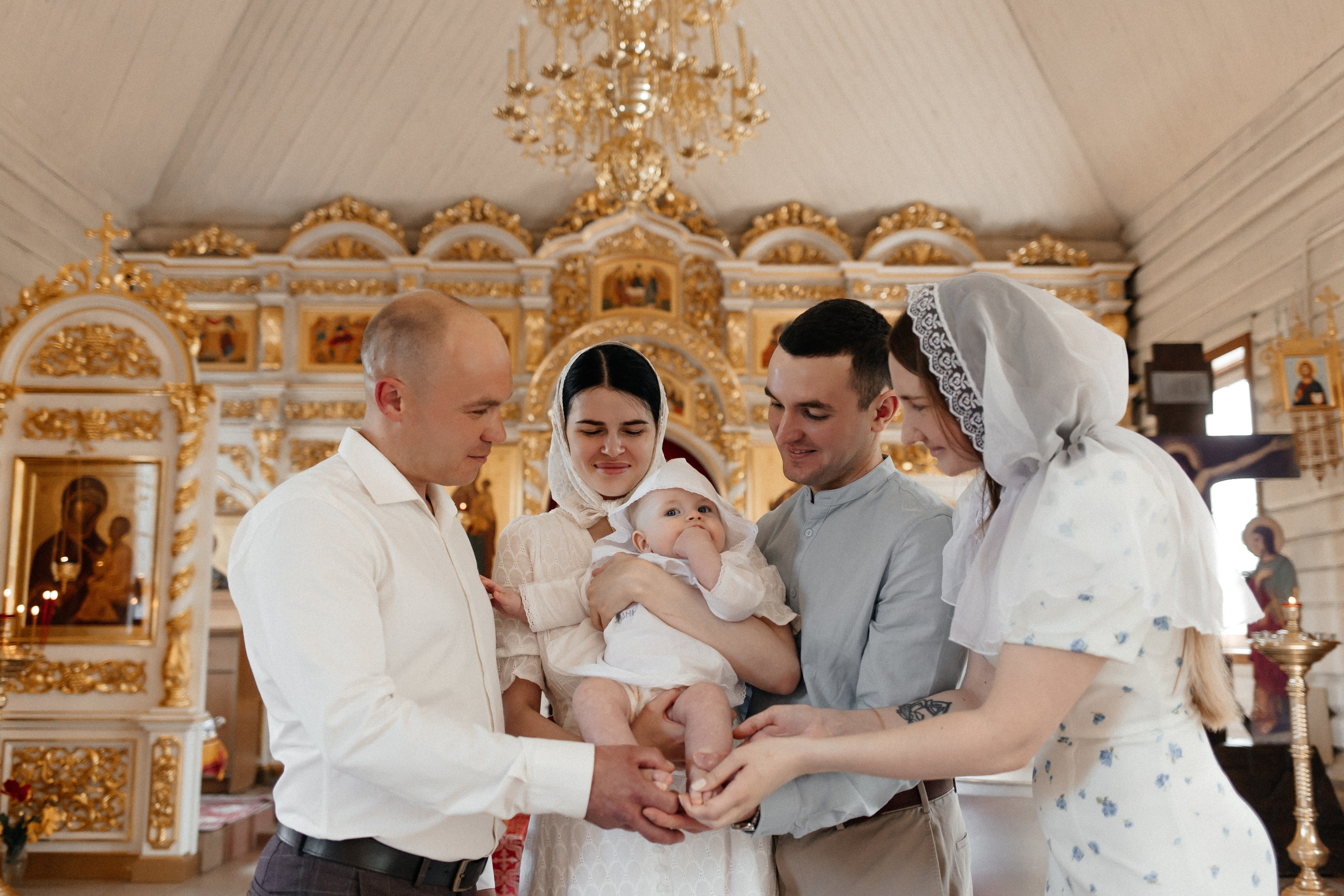 Крещение Саввы. Семейный и детский фотограф в Нижнем Новгороде Буслаева Мария