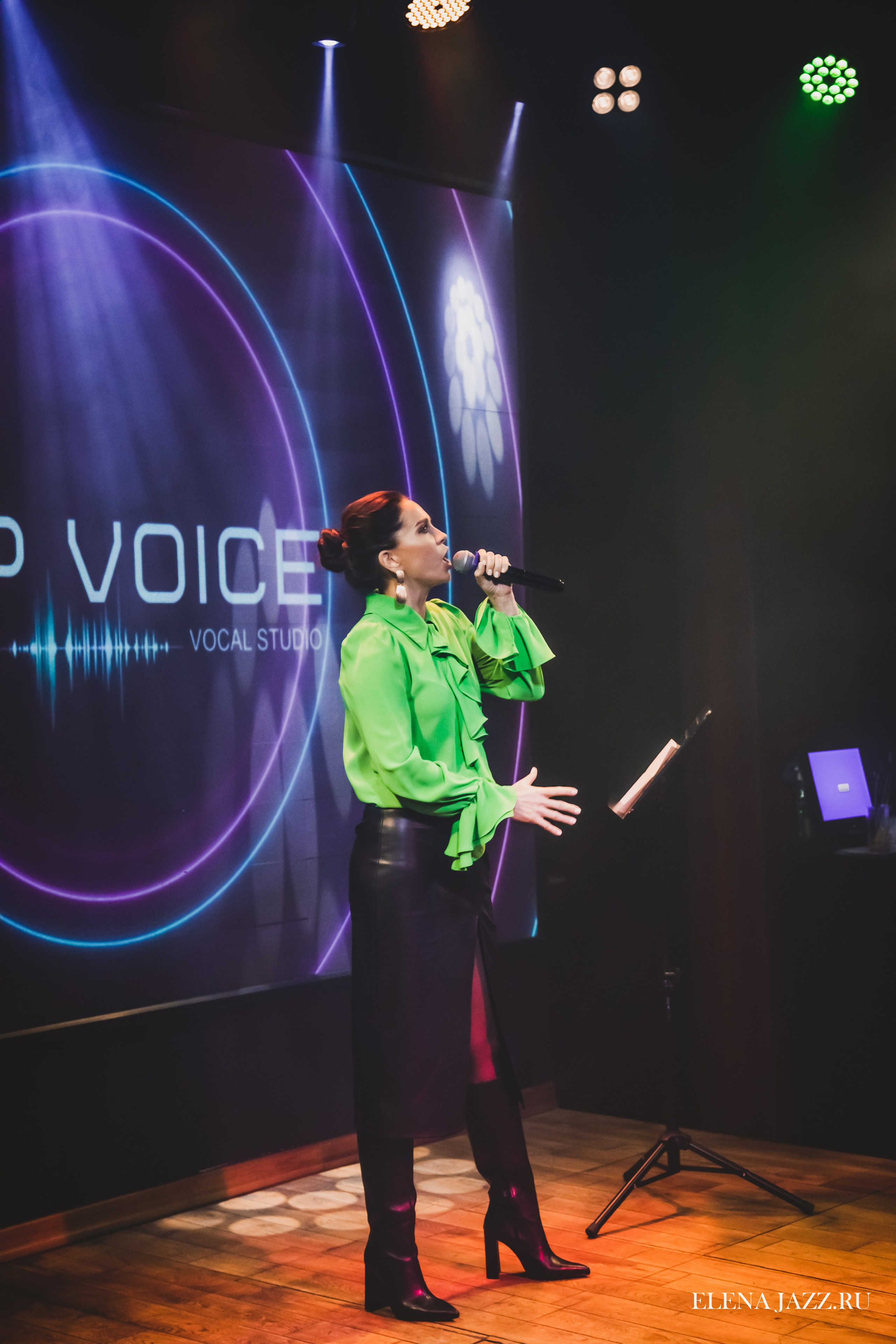 Отчетный концерт студии «TOP VOICE». Репортажный фотограф Елена Джаз в Москва