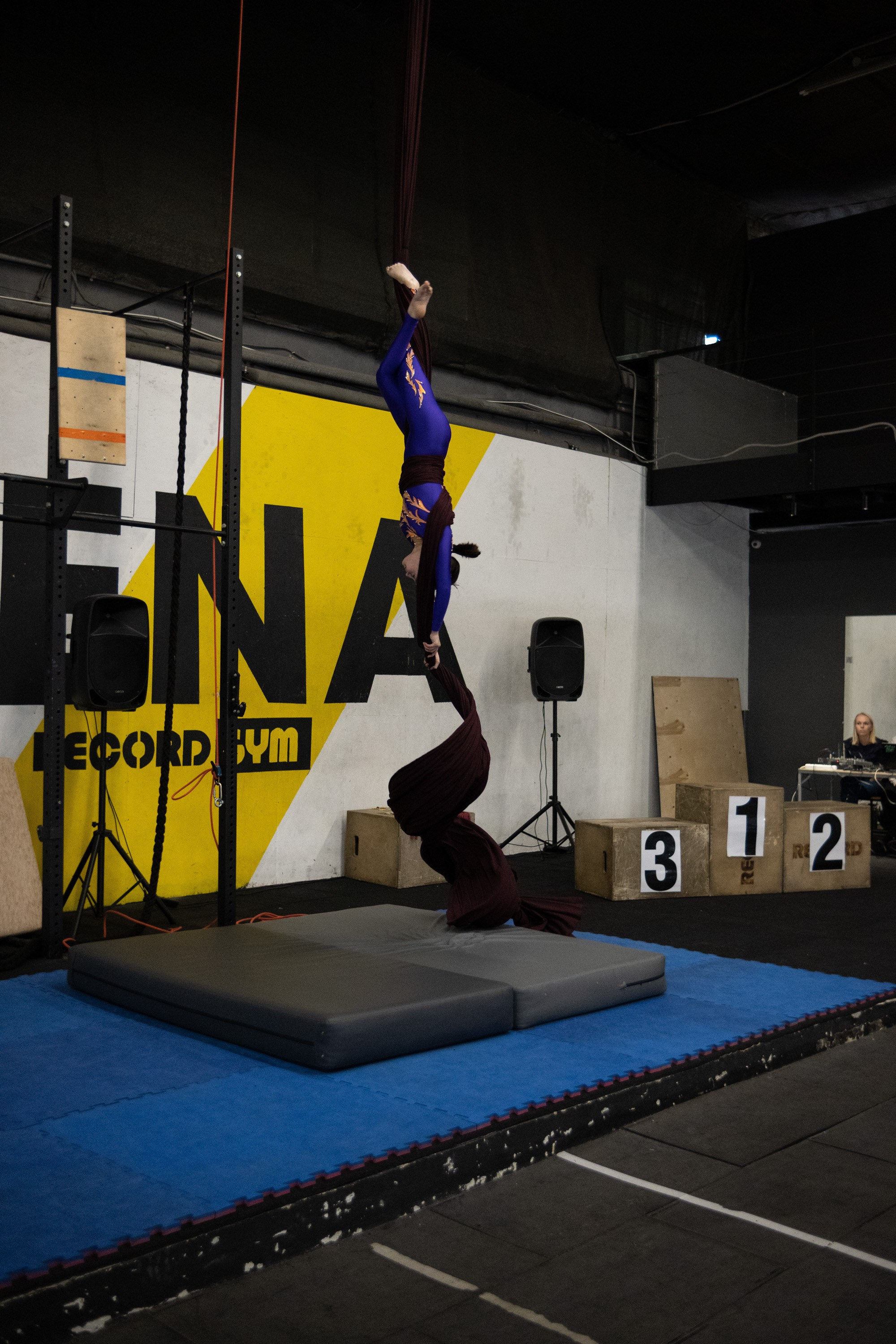 Внутриклубные соревнования по воздушной гимнастике 02.04.23