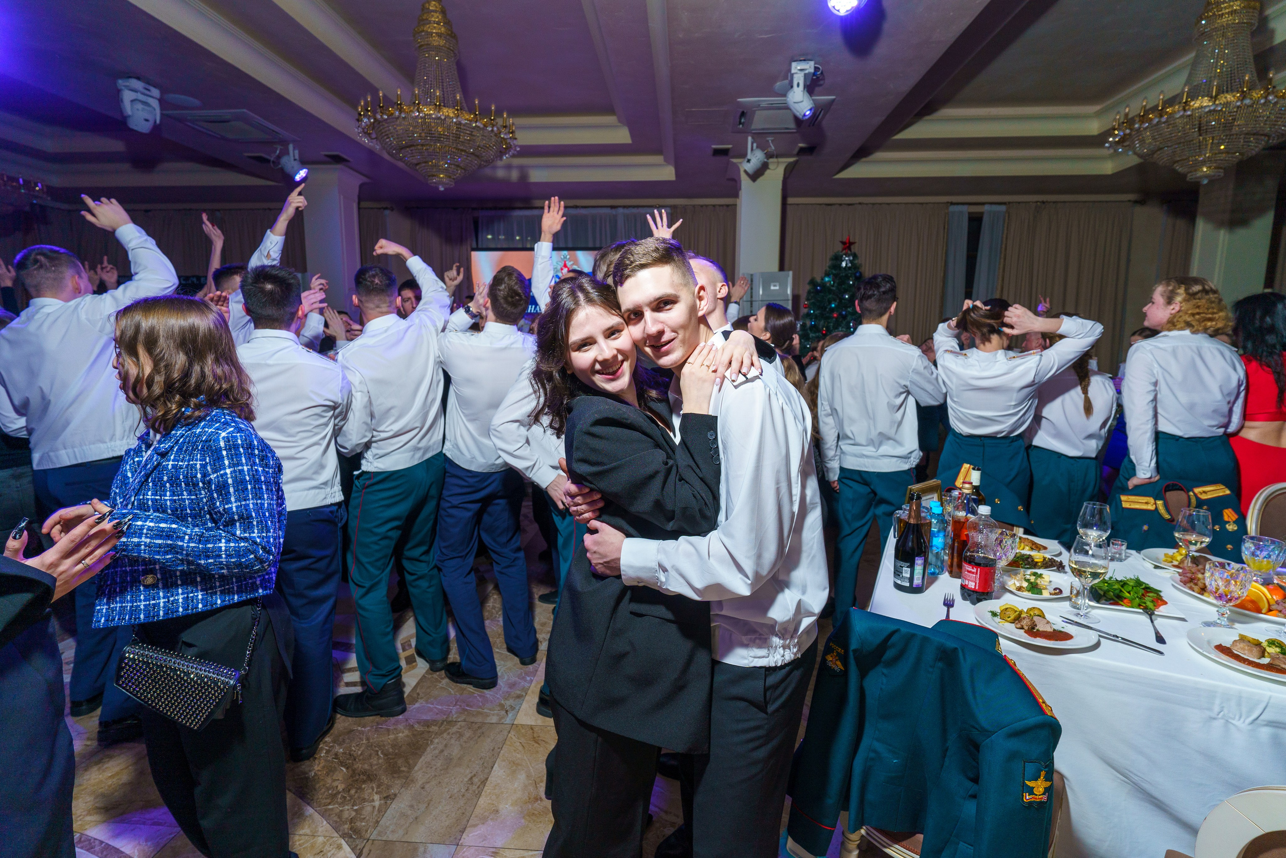 Фотосъемка выпуска военной академии и вручение дипломов