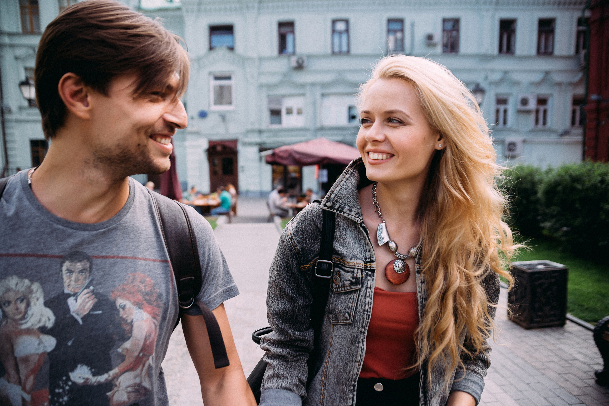 Фотопрогулка. Надя и Юра. Свадебный и семейный фотограф Александр Клюев