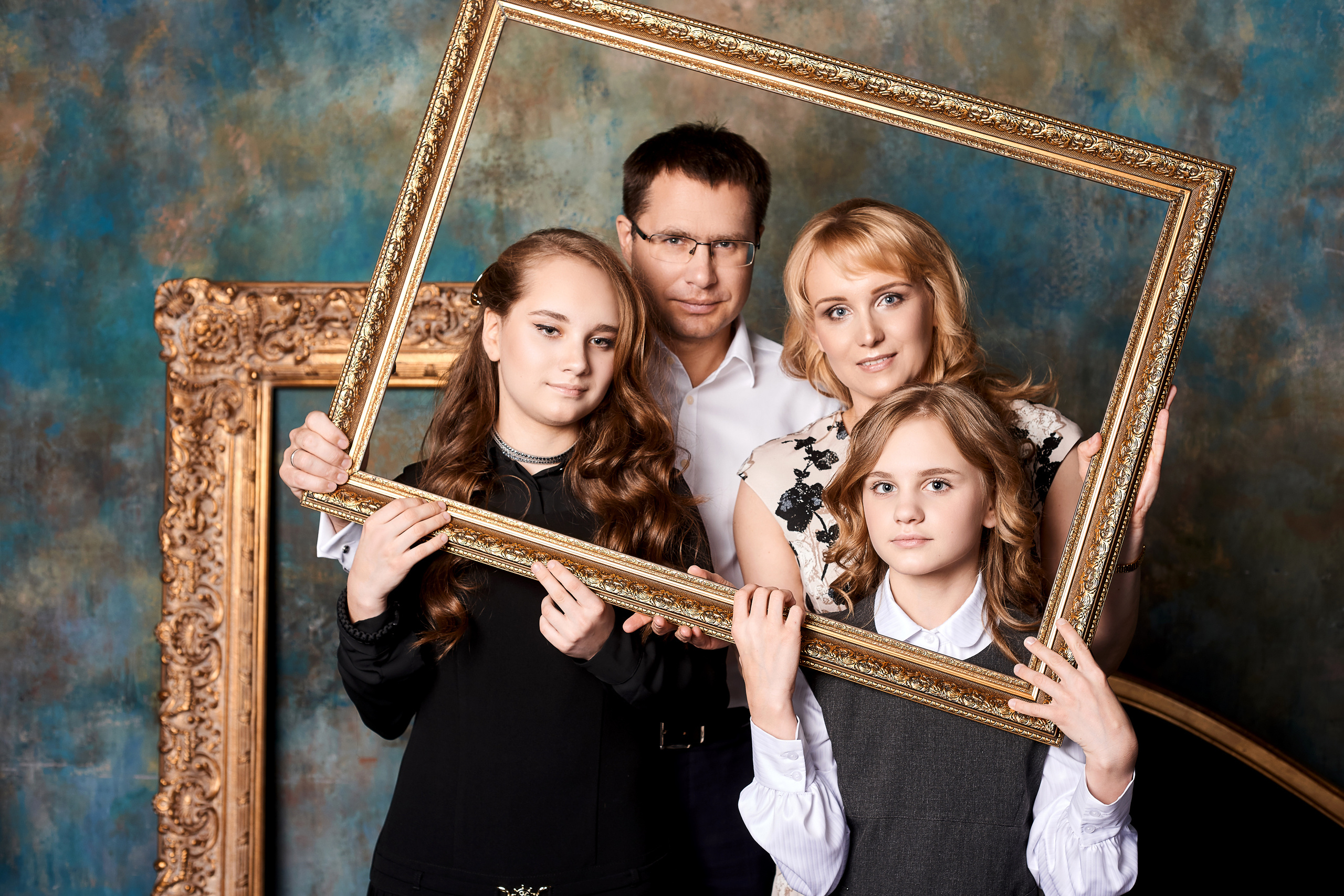 Семейный портрет. Свадебный и семейный фотограф Александр Клюев