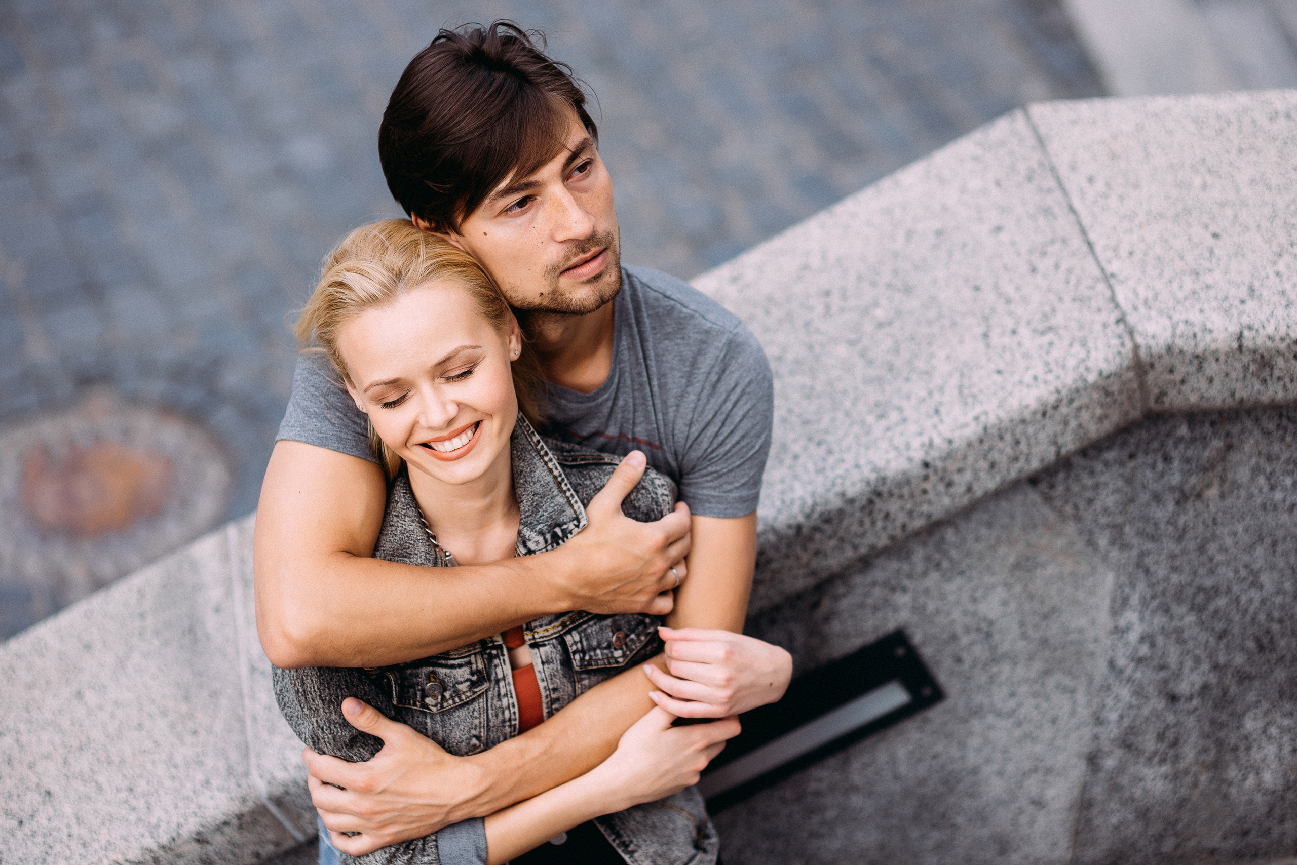 Фотопрогулка. Надя и Юра. Свадебный и семейный фотограф Александр Клюев