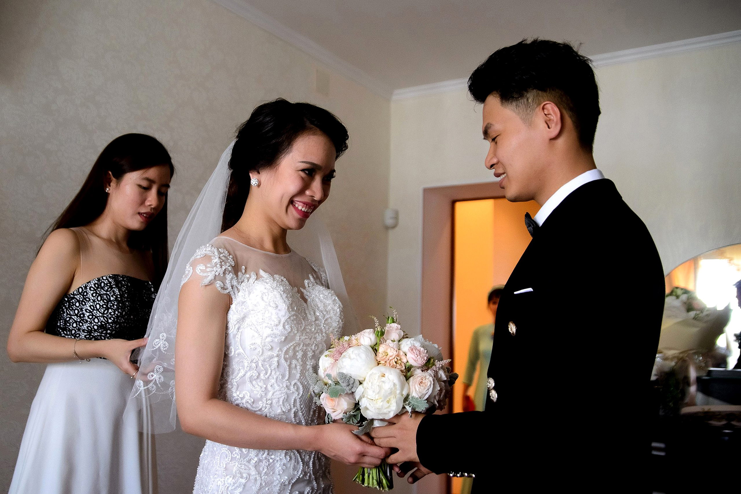 Свадьба. Антон и Жанна Фам (Ngoc Tuan и Quynh Trang). Свадебный и семейный фотограф Александр Клюев