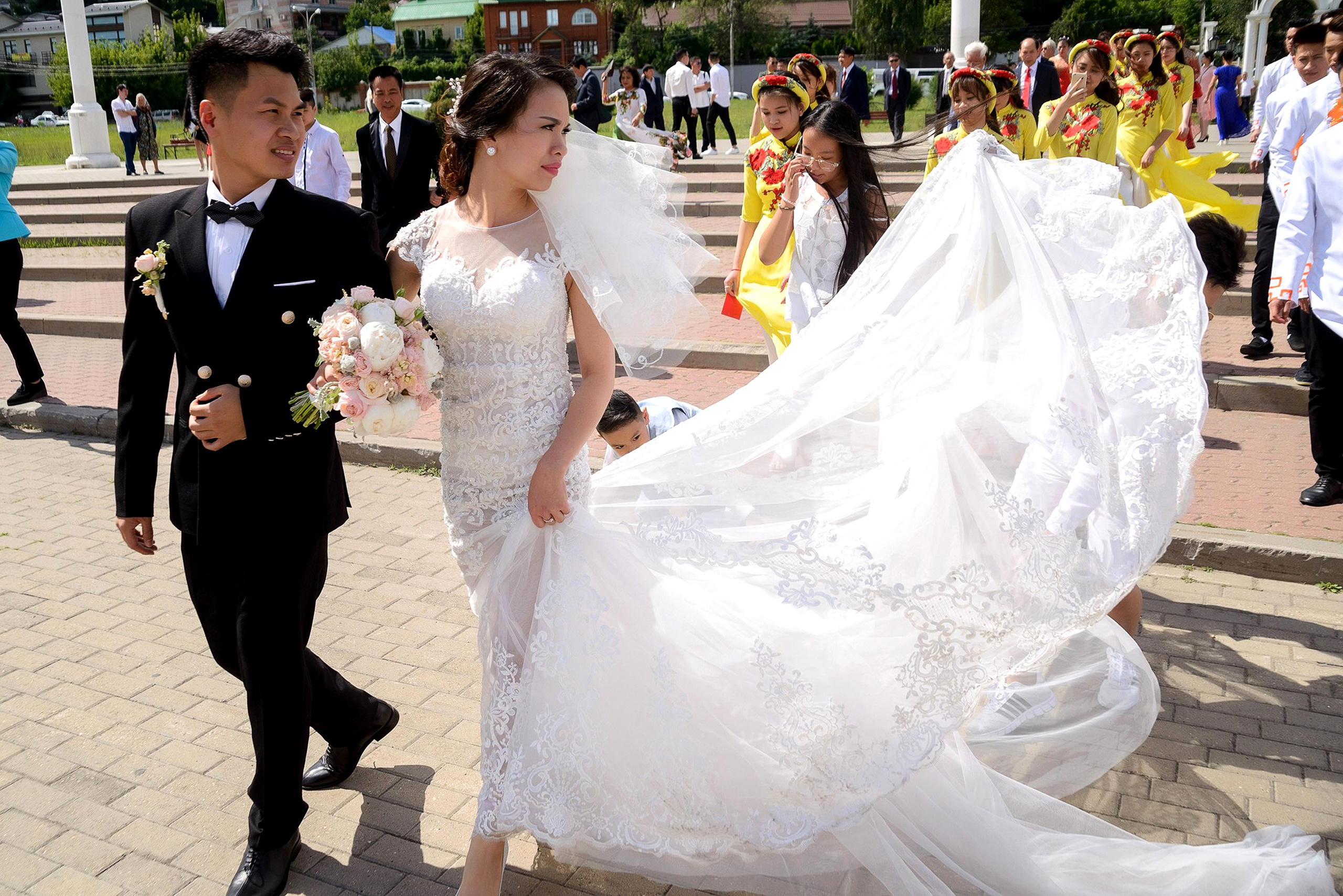 Свадьба. Антон и Жанна Фам (Ngoc Tuan и Quynh Trang). Свадебный и семейный фотограф Александр Клюев