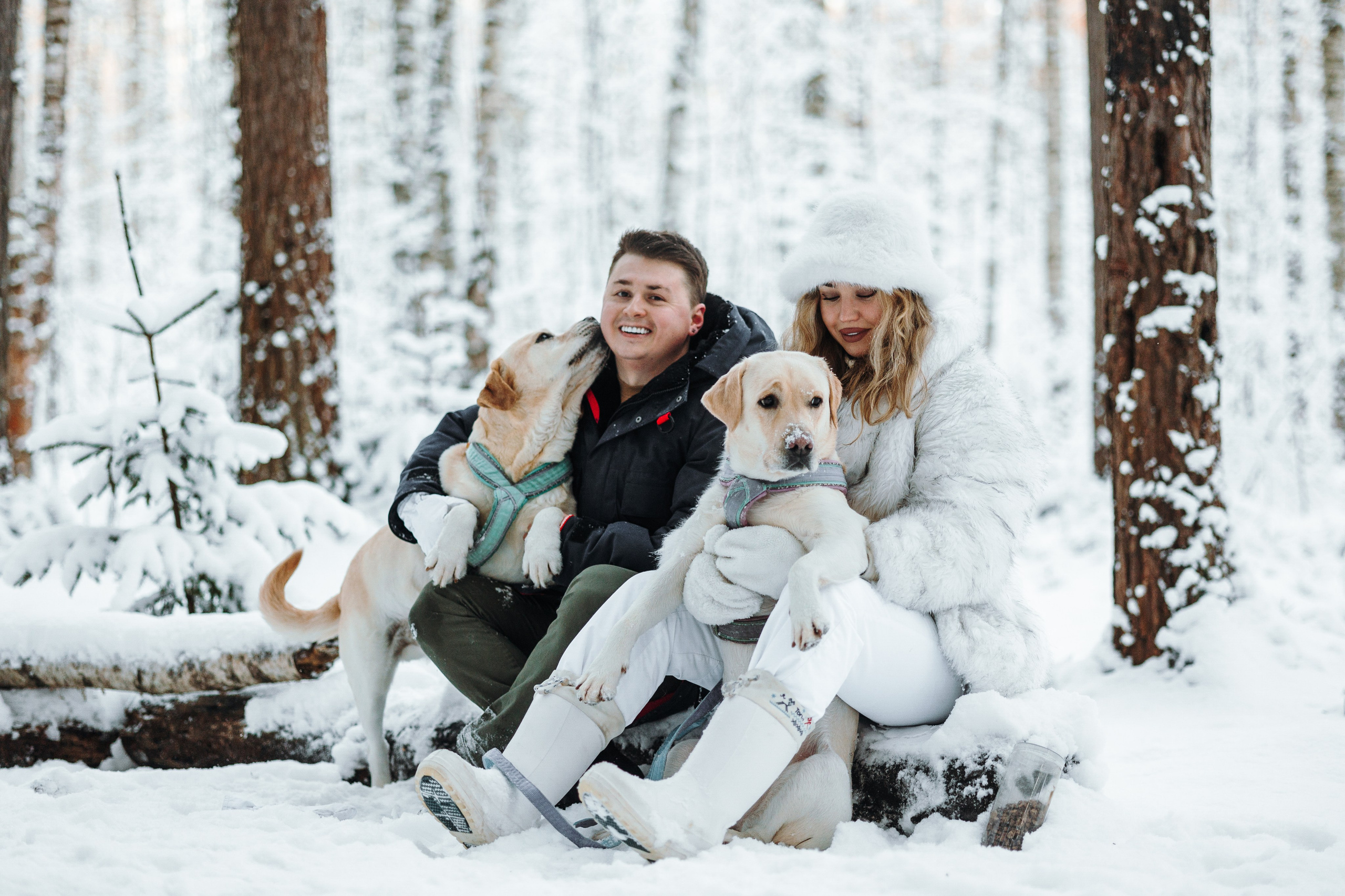 Ребята и их хвостатая семейка. Фотограф — Анималист | Санкт-Петербург