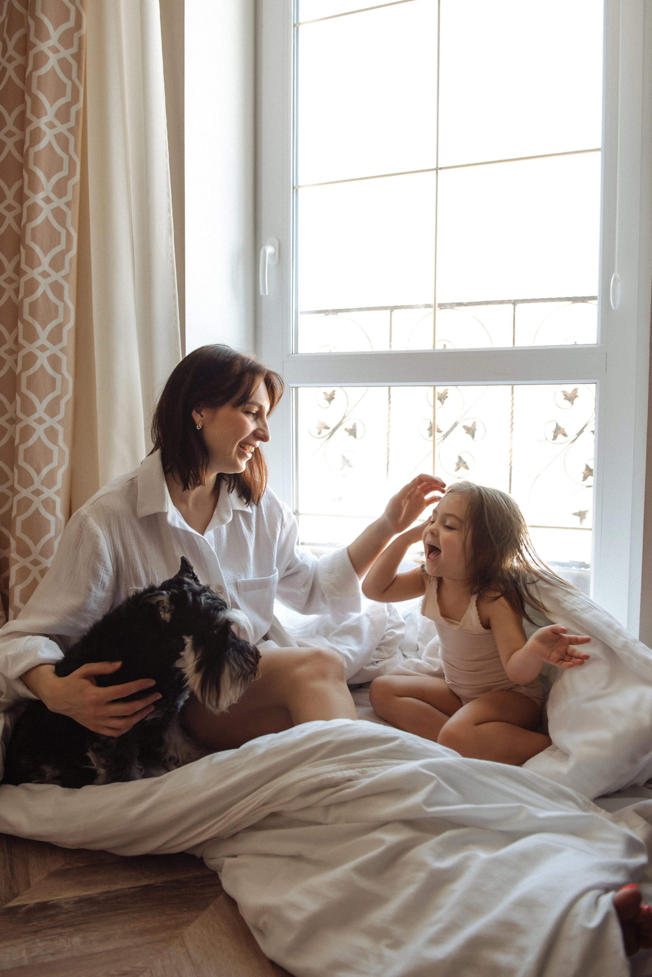 Юля, Аня и хвостики. Свадебный, портретный, фотограф беременности в Нижнем Новгороде Алина Зиновьева