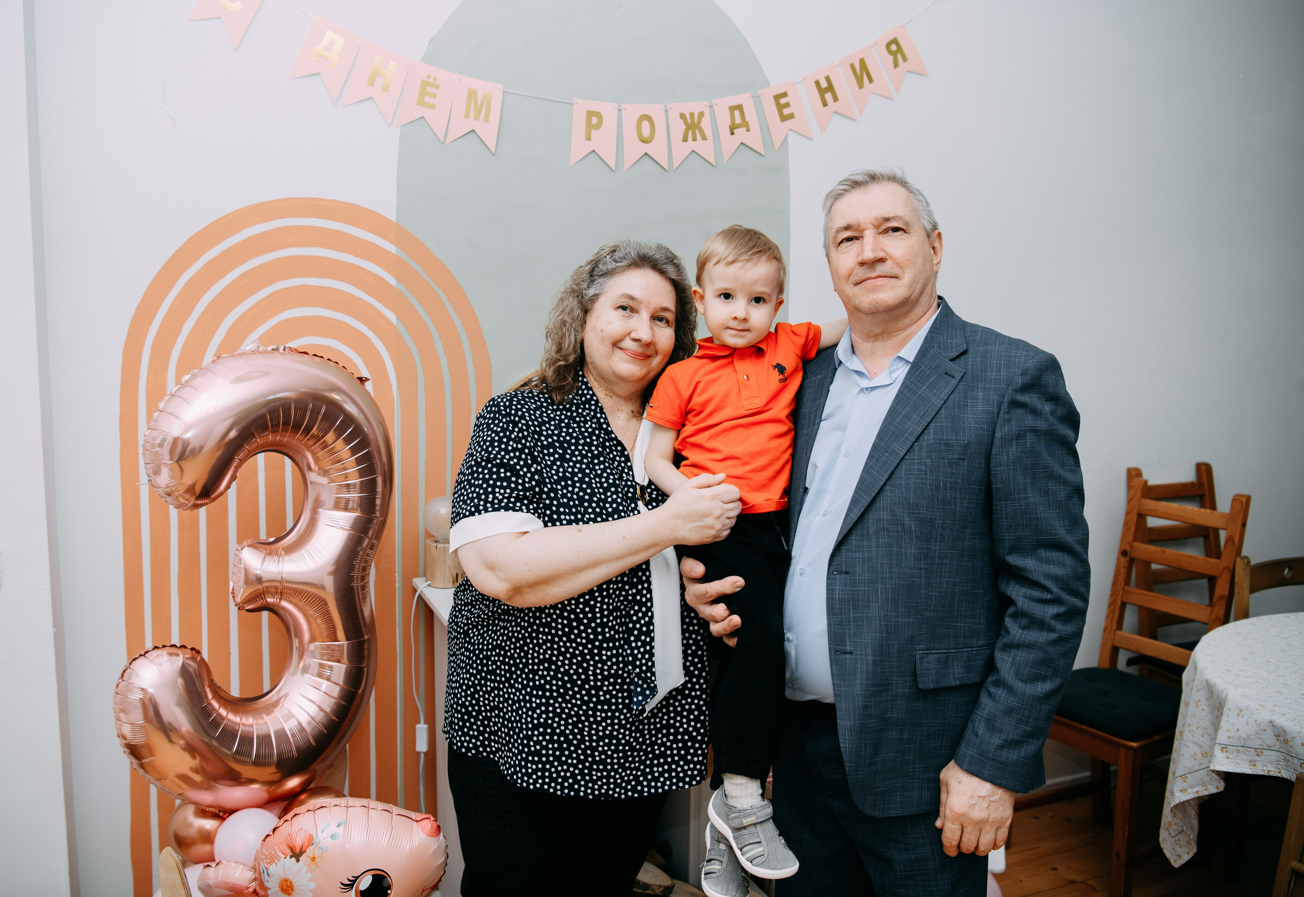 День рождения Анны Павловны. Фотограф на выписку из роддома в Москве и МО
