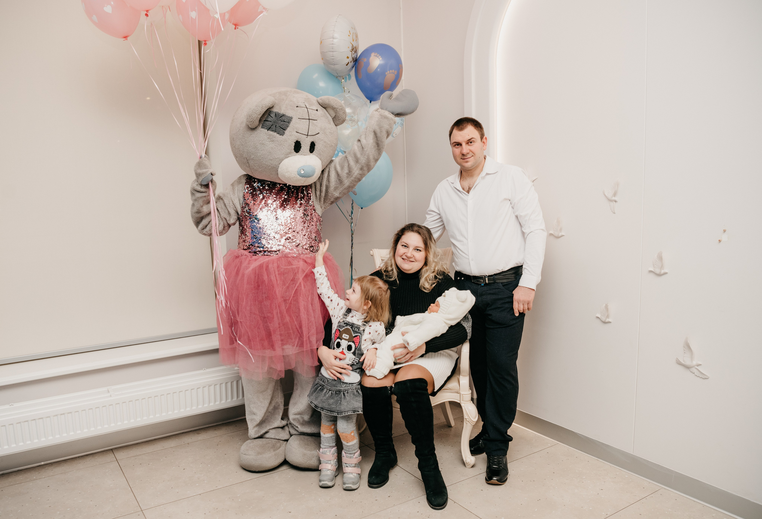 Выписка Александры. Фотограф на выписку из роддома в Москве и МО