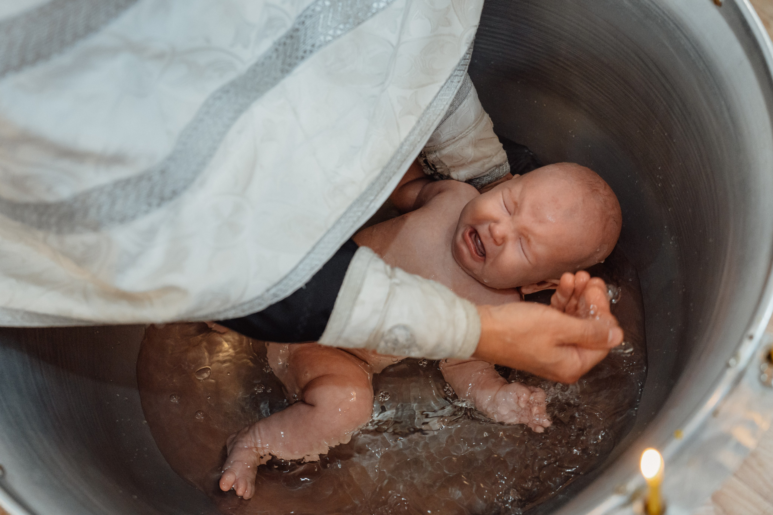 Крещение Анны в хаме Дмитрия Солунского. Фотограф на Крещение Тула и Венчание в Туле, детский и семейный фотограф