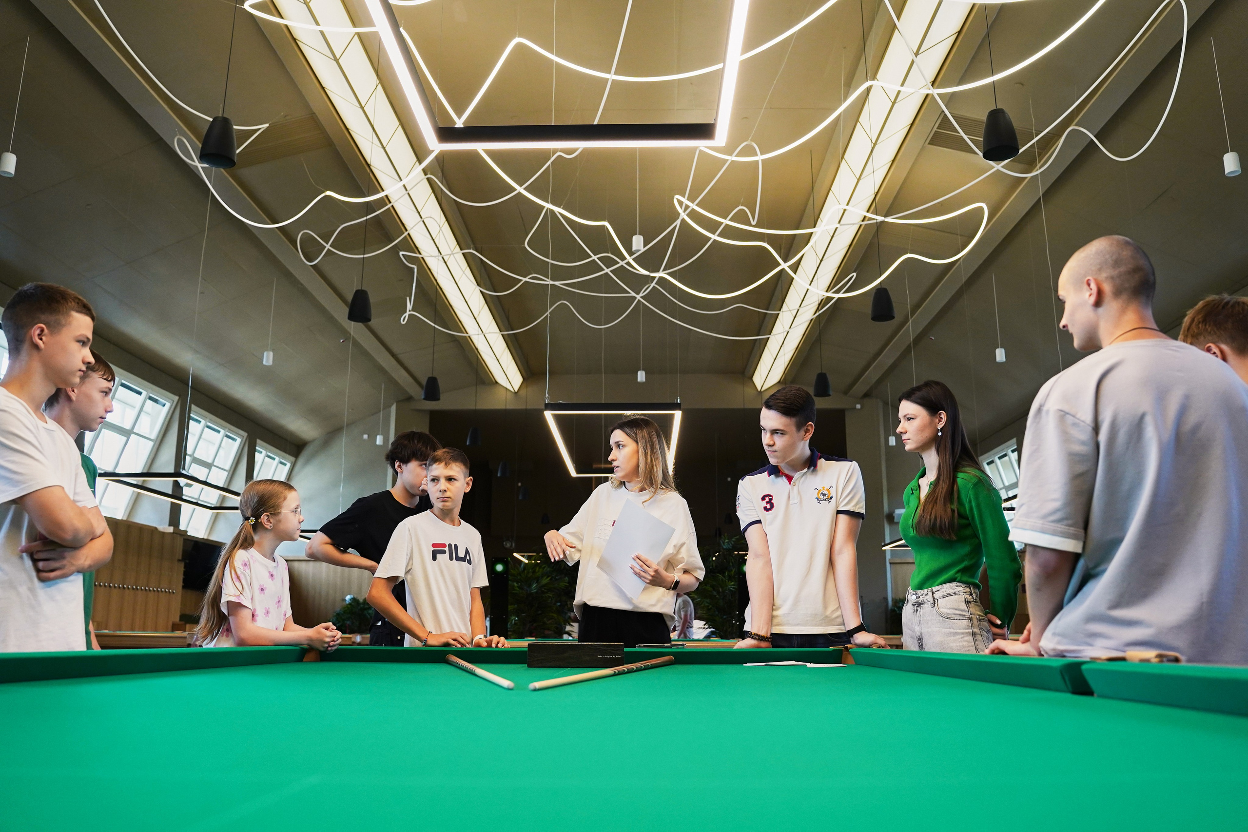 Бильярд Родина. Фотограф