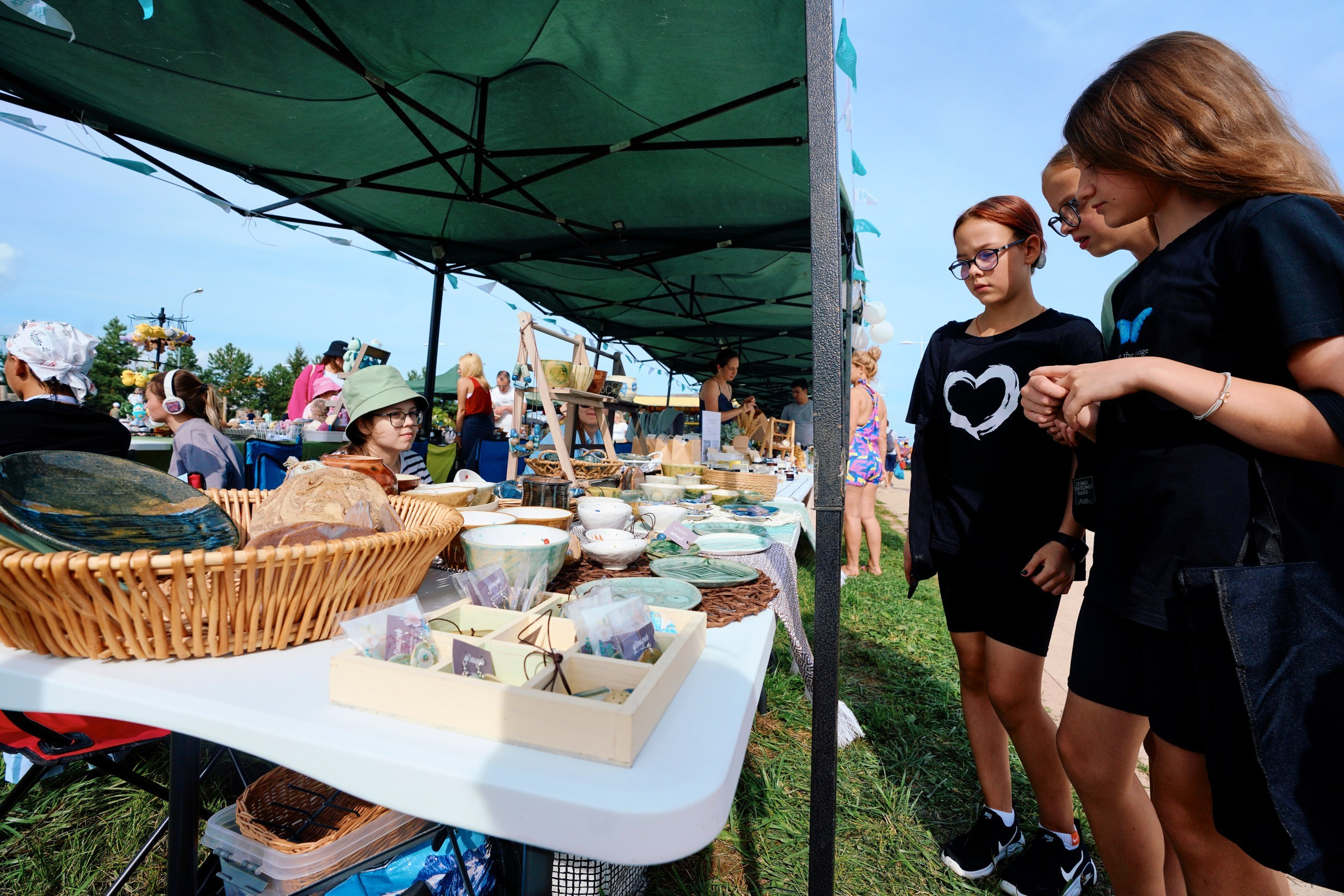 Пляжный маркет 2024, г. Лаишево. Фотограф Казань