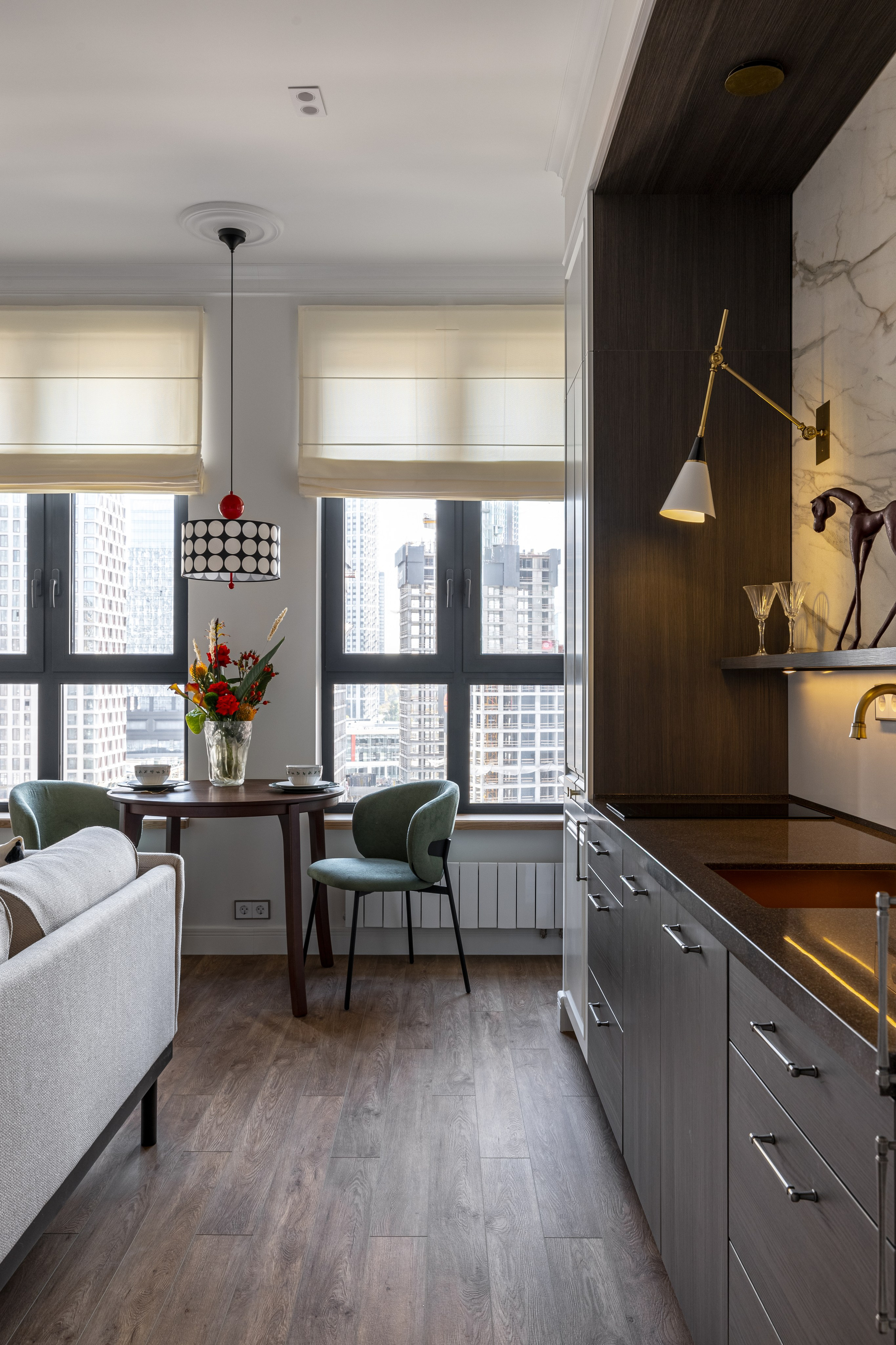 Фотосъемка для портфолио дизайнера в ЖК «Sidney City». Veselinskiy| Интерьерный фотограф | Москва