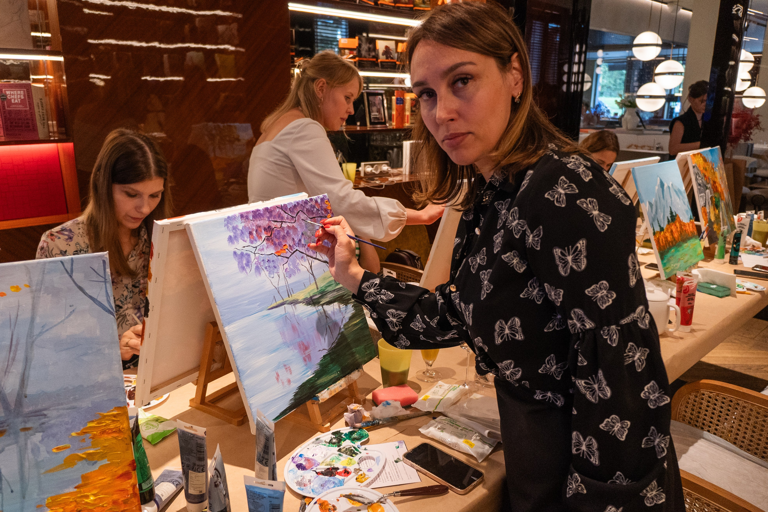 Корпоратив Teach Me Art 3. Портретный фотограф в Москве и Санкт-Петербурге Арина Чех