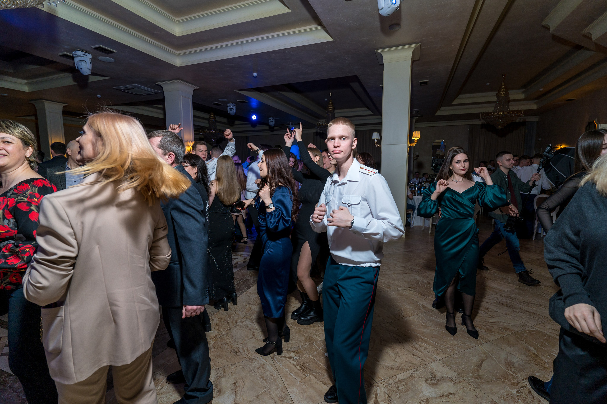 Фотосъемка выпуска военной академии и вручение дипломов