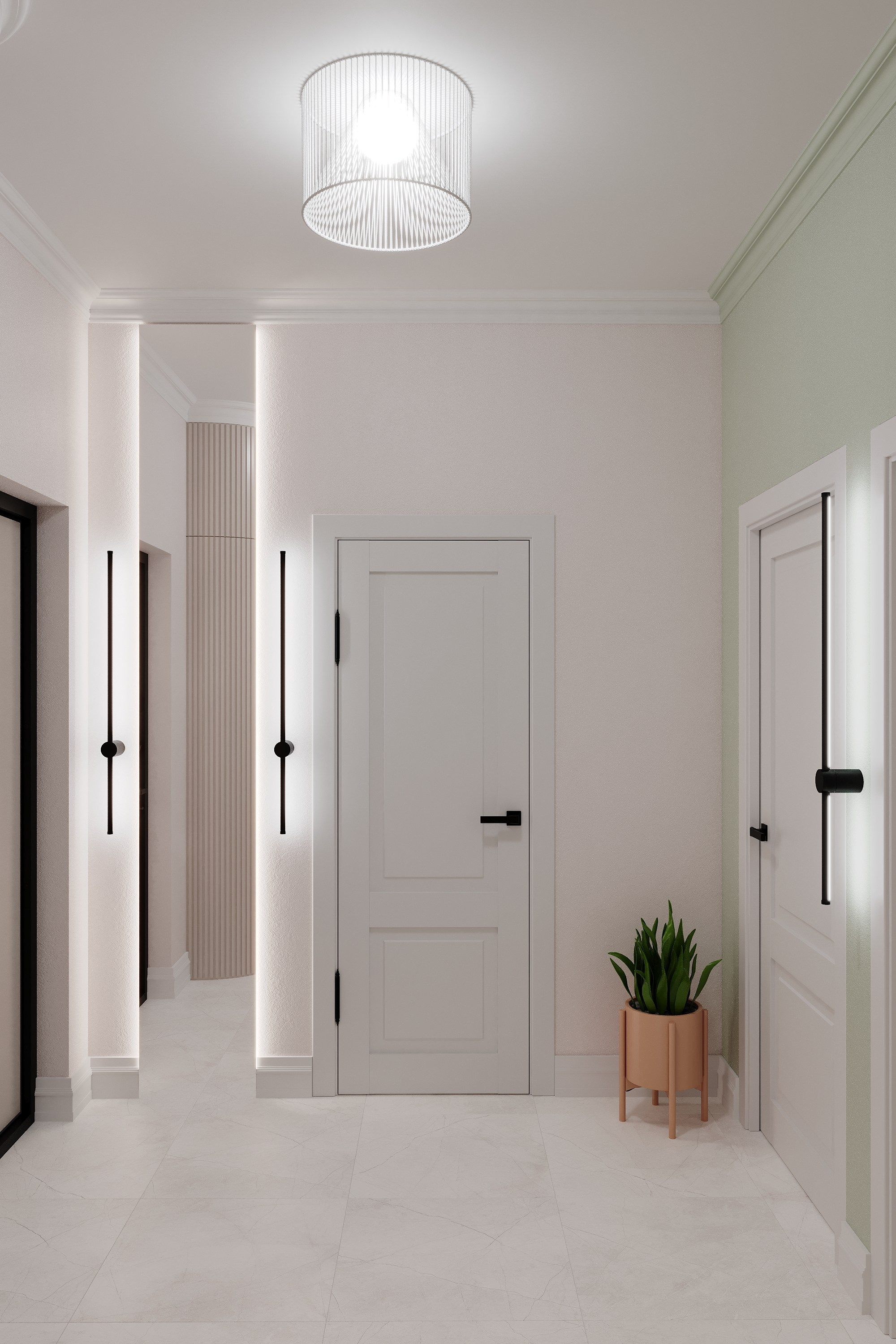 Москва, ЖК Nagatino i-Land. Modern Muf студия дизайна интерьера