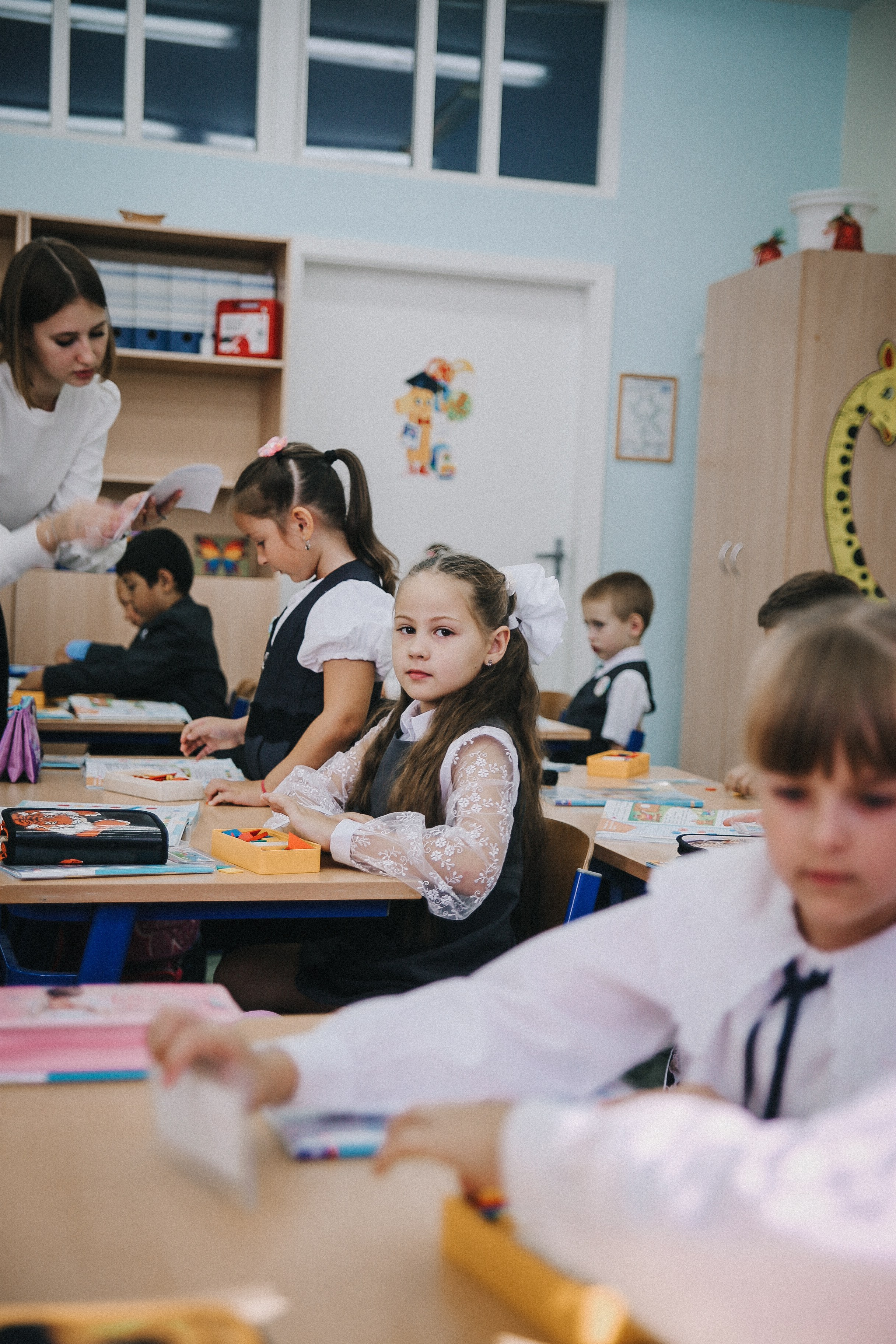 Первоклашки. Фотограф в Серпухове и Тарусе Ксения Царёва