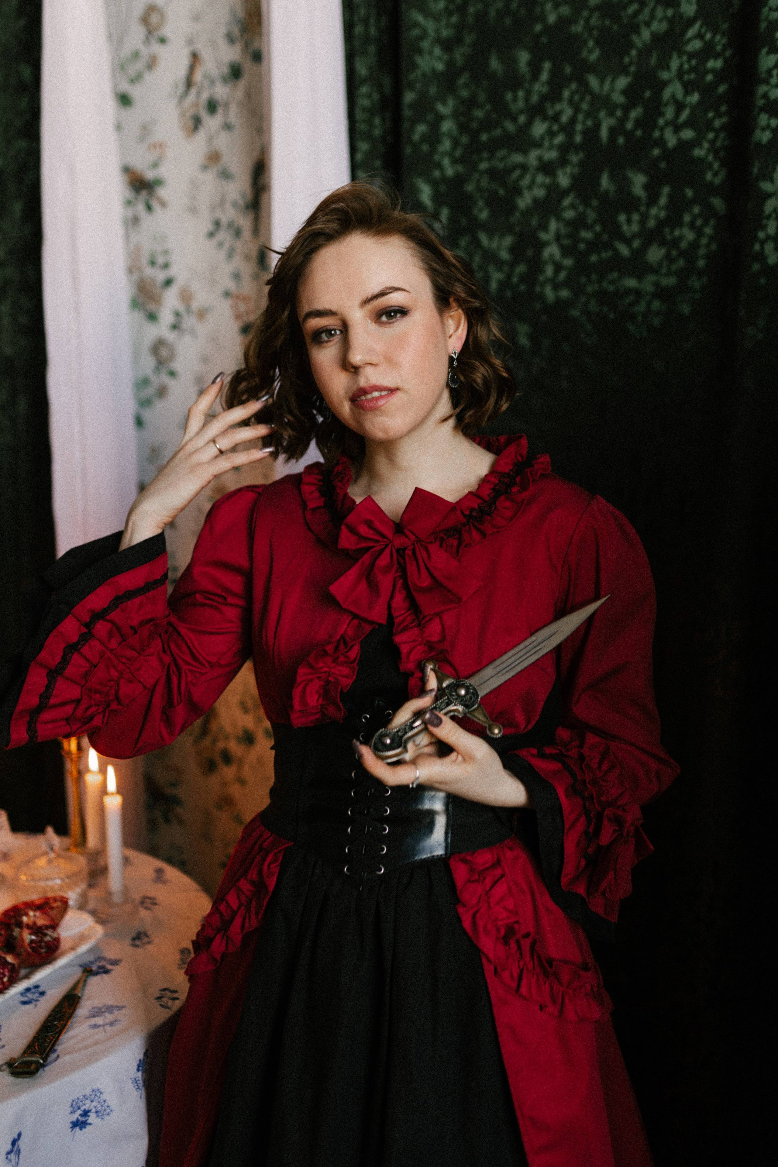 Красное-черное настроение. Свадебный и портретный фотограф — Мария Костина