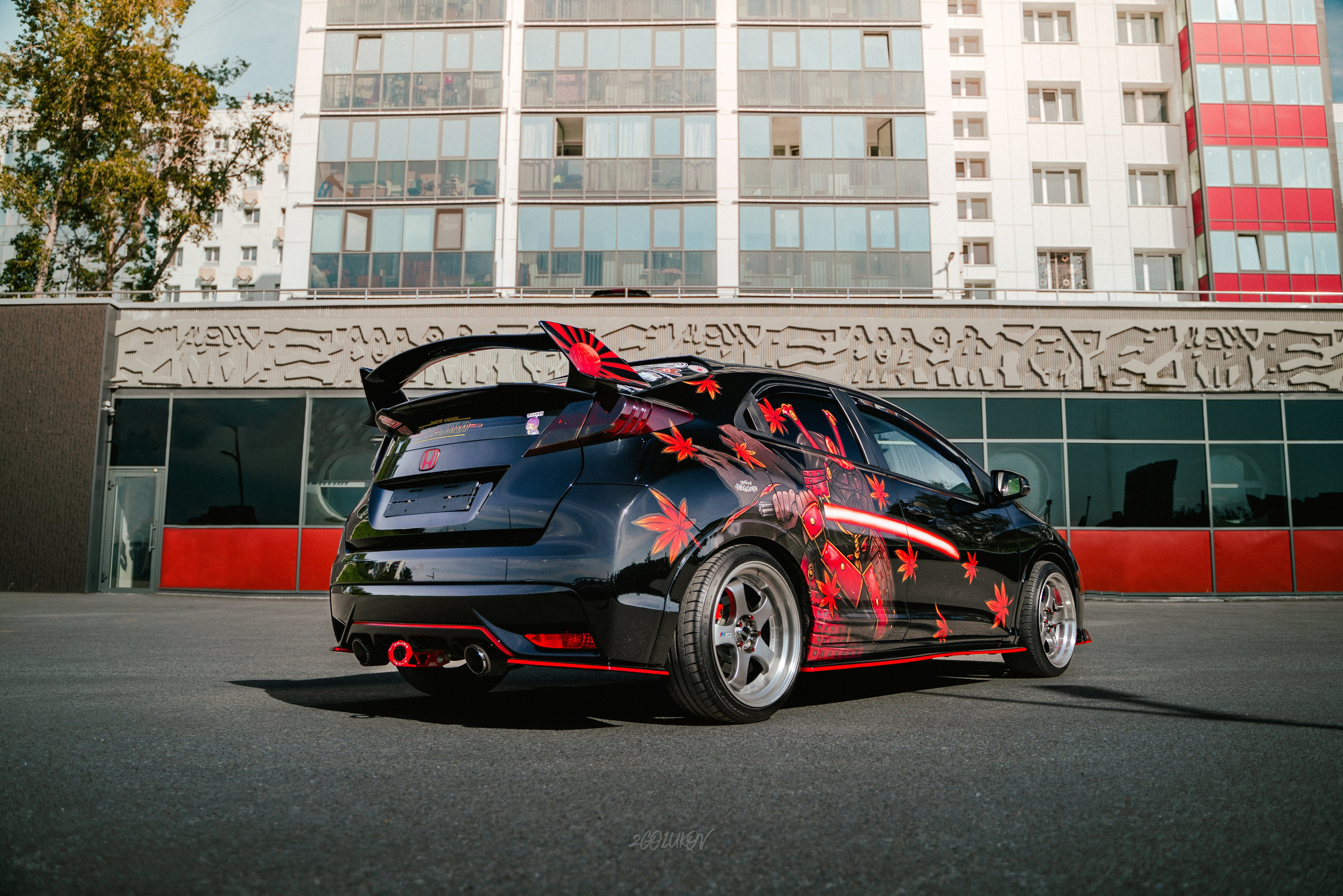 Honda Civic. Автомобильный фотограф и видеограф в Санкт-Петербурге I 2golukov prod