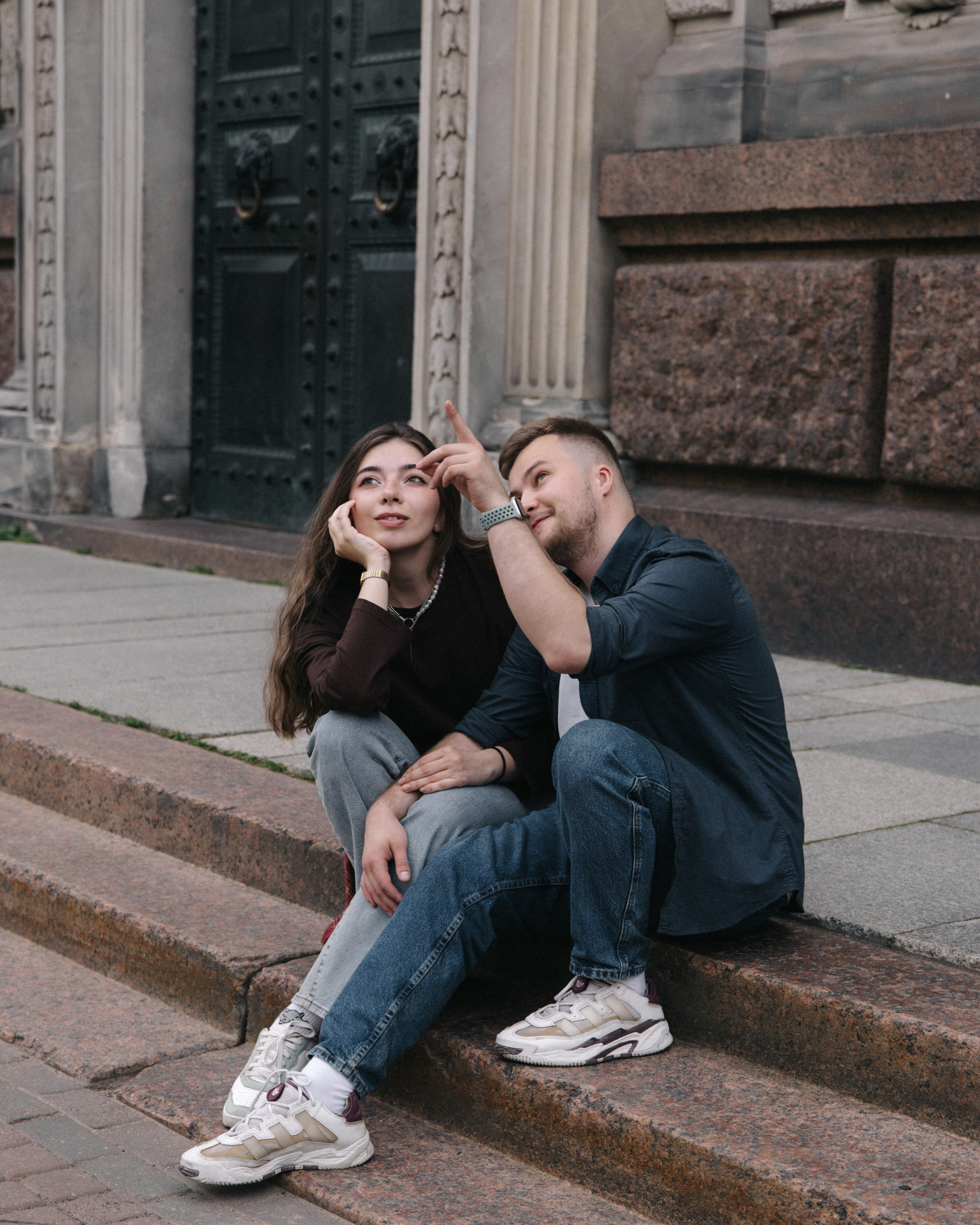 Love story по улочкам ♥. Фотограф Санкт-Петербург. Аврамова Анастасия