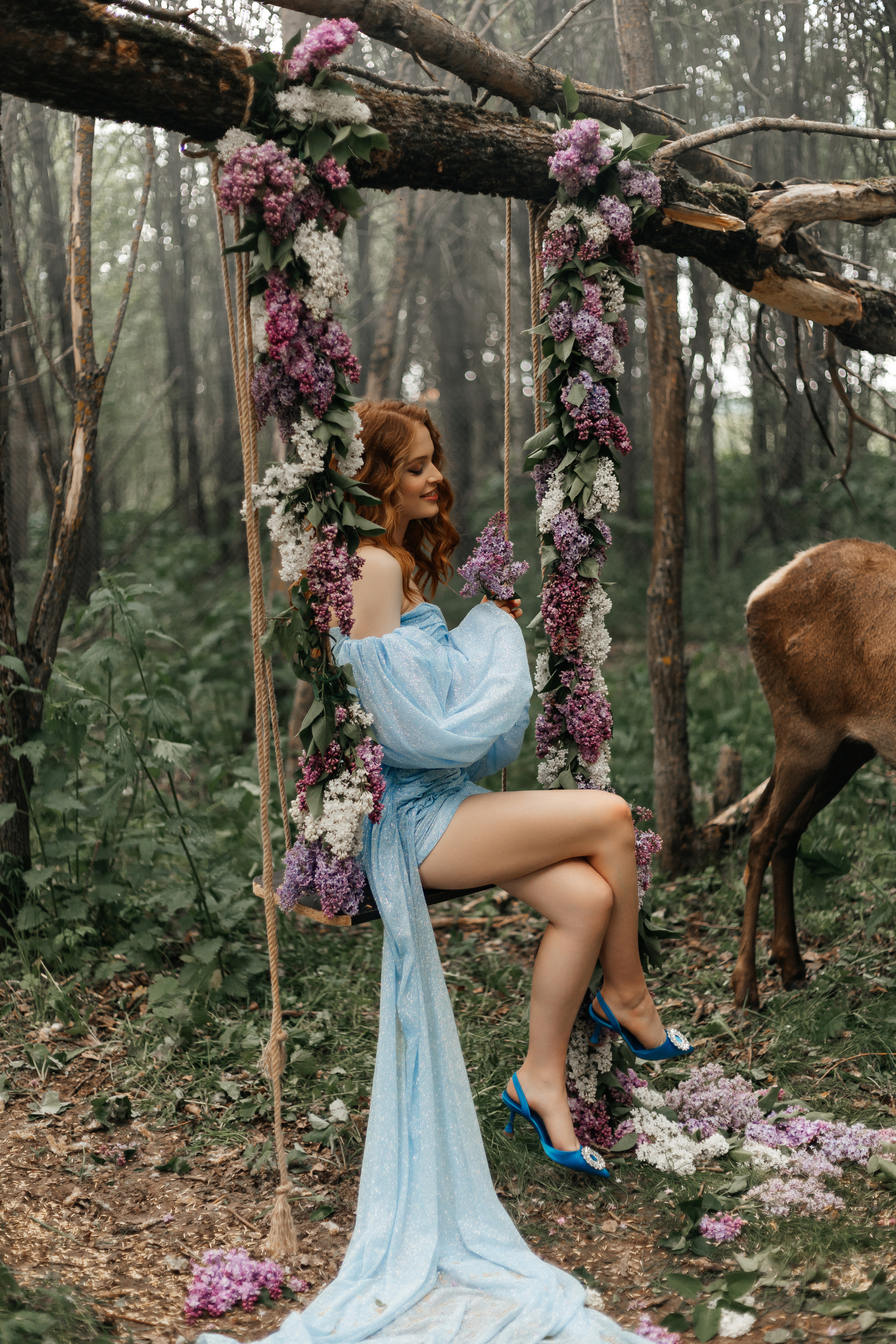 Татьяна (съемка с оленями). Фотограф Наталия Федосова, г. Москва. TG и Instagram @nataliya_raw