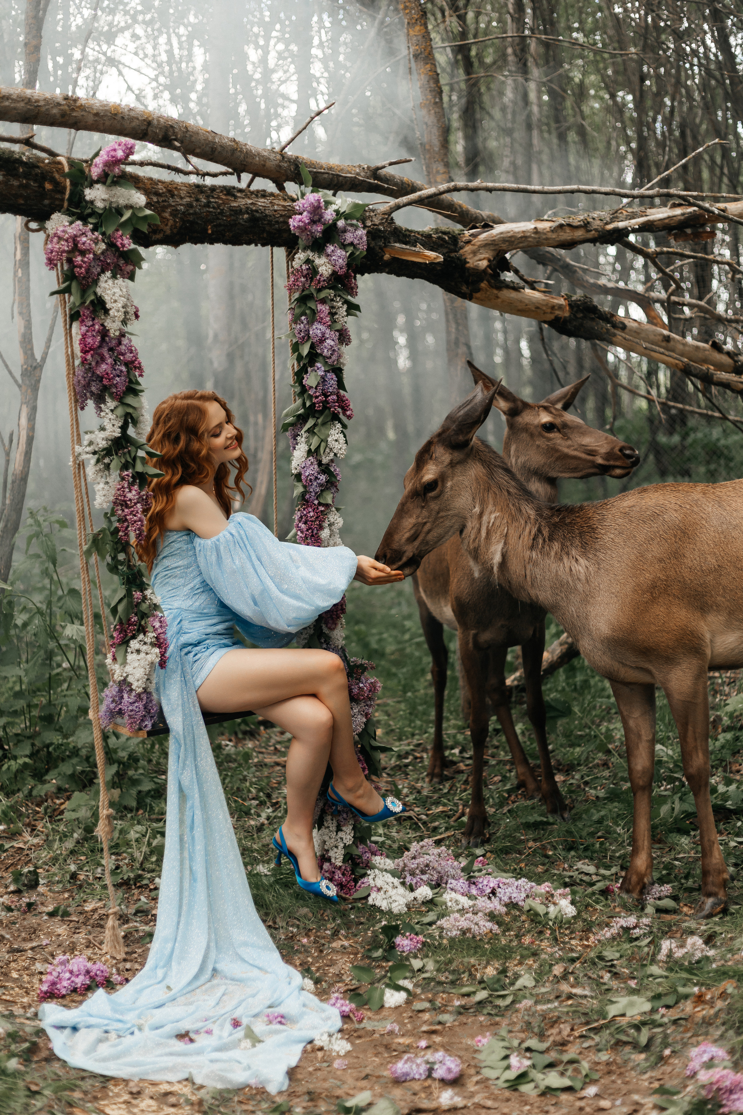 Татьяна (съемка с оленями). Фотограф Наталия Федосова, г. Москва. TG и Instagram @nataliya_raw