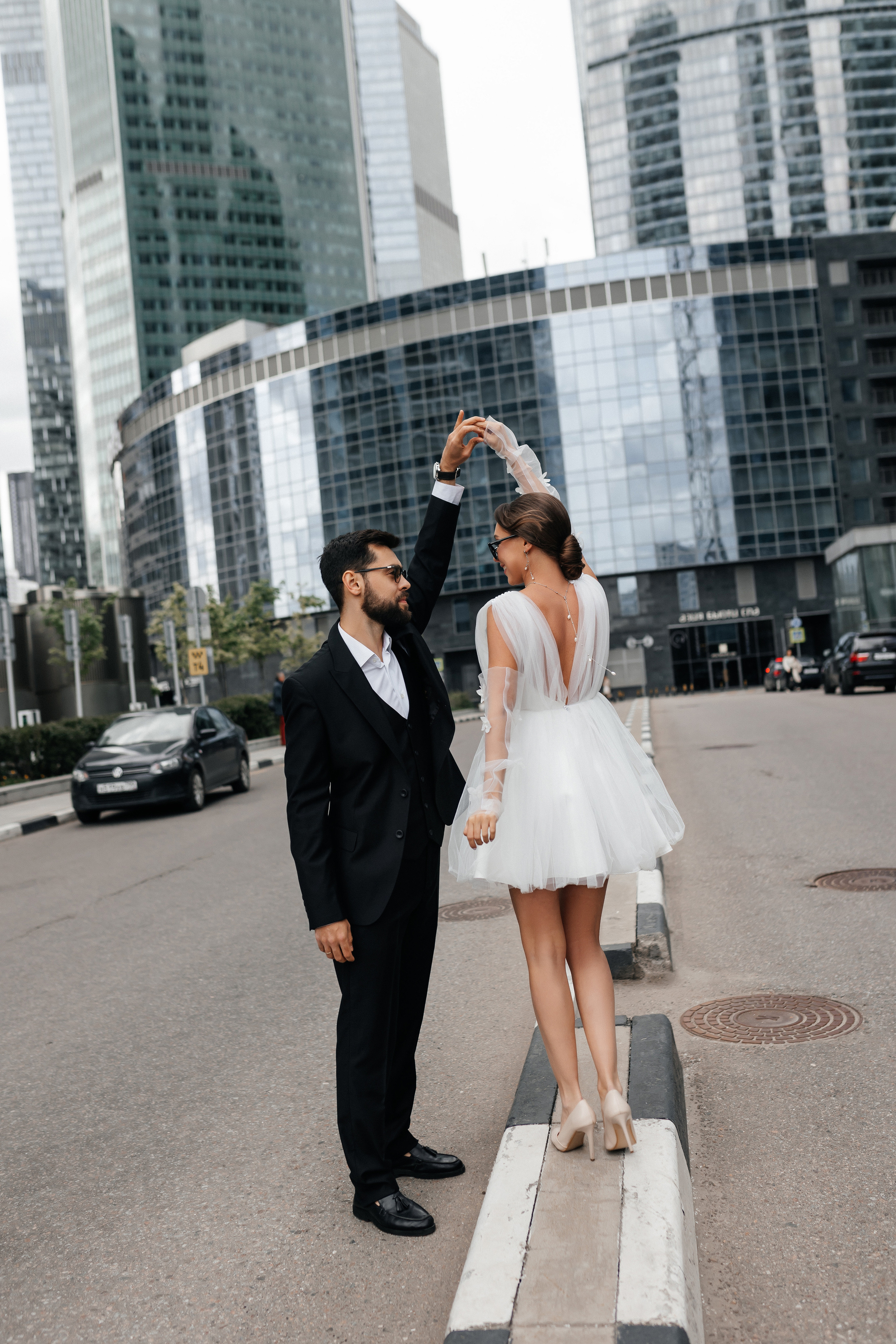 СВАДЬБА. Настя и Влад, Moscow city. Фотограф Наталия Федосова, г. Москва. TG и Instagram @nataliya_raw