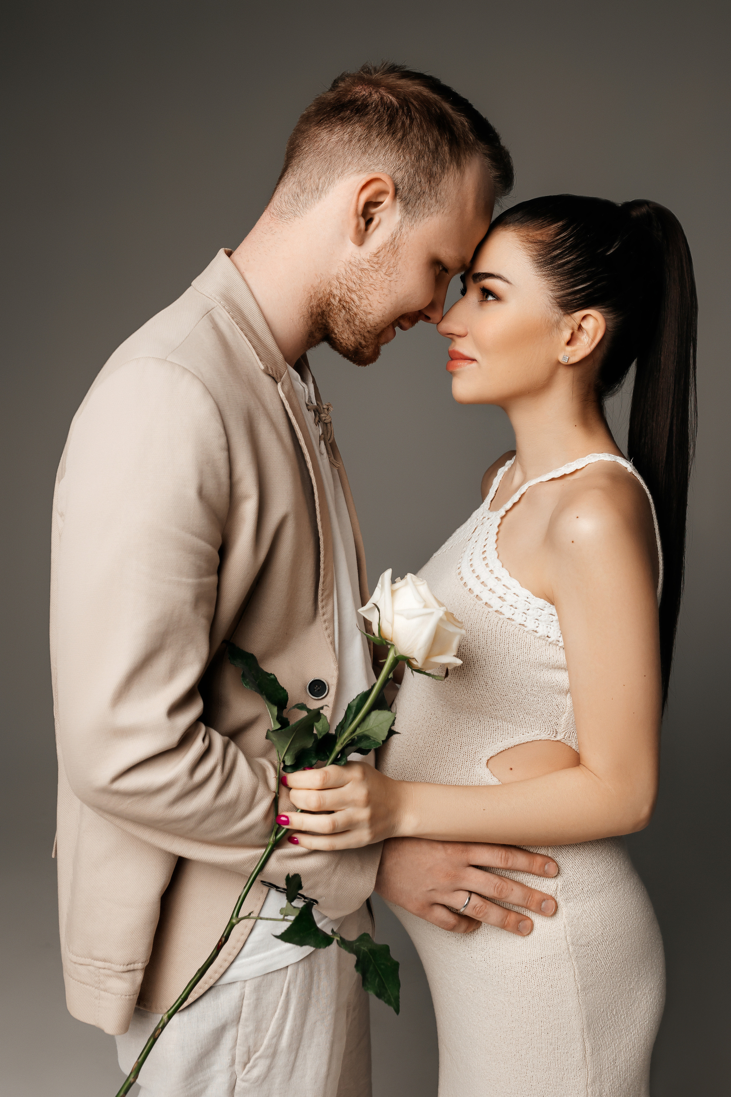 Даша и Никита, съемка в студии. Фотограф Наталия Федосова, г. Москва. TG и Instagram @nataliya_raw