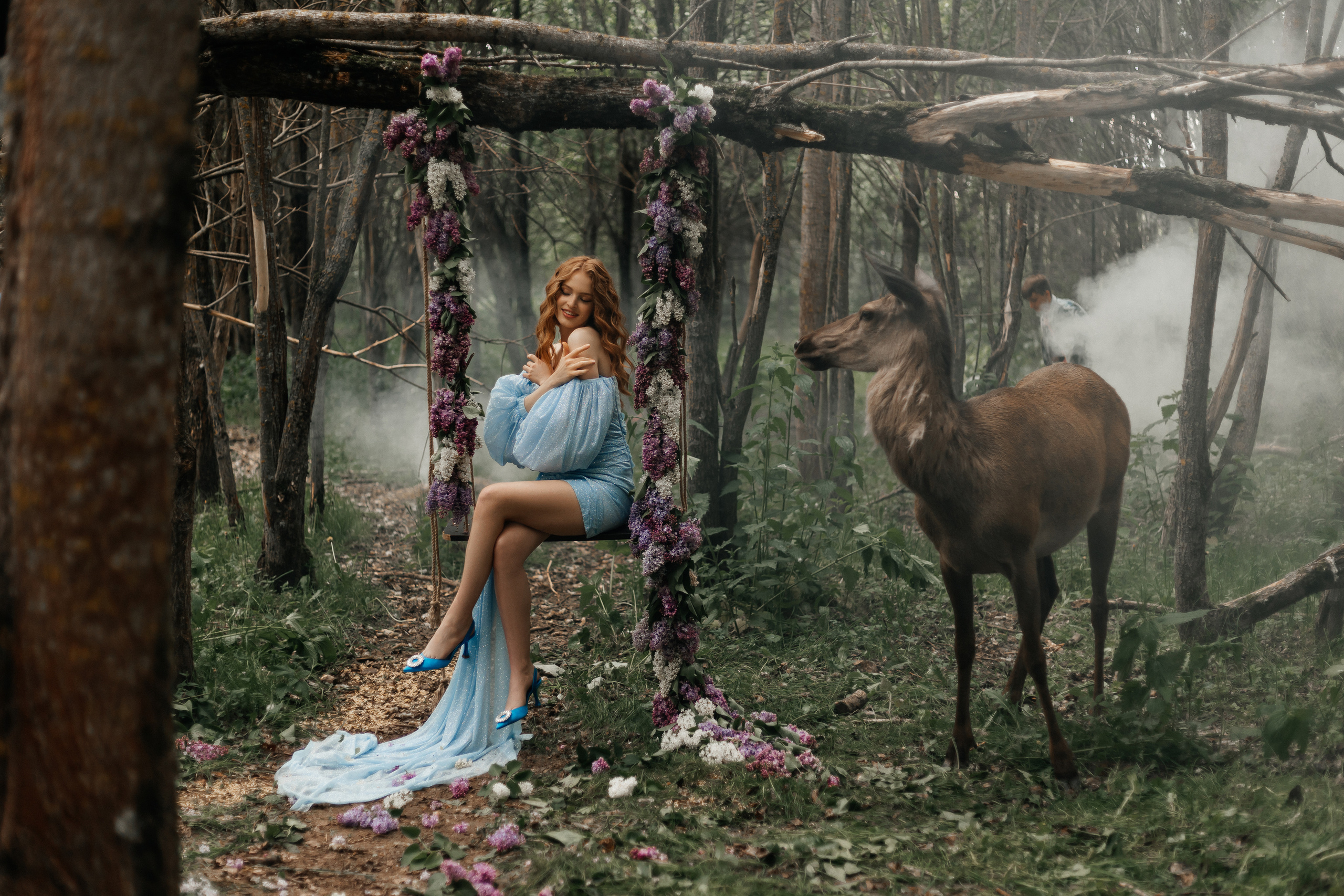 Татьяна (съемка с оленями). Фотограф Наталия Федосова, г. Москва. TG и Instagram @nataliya_raw