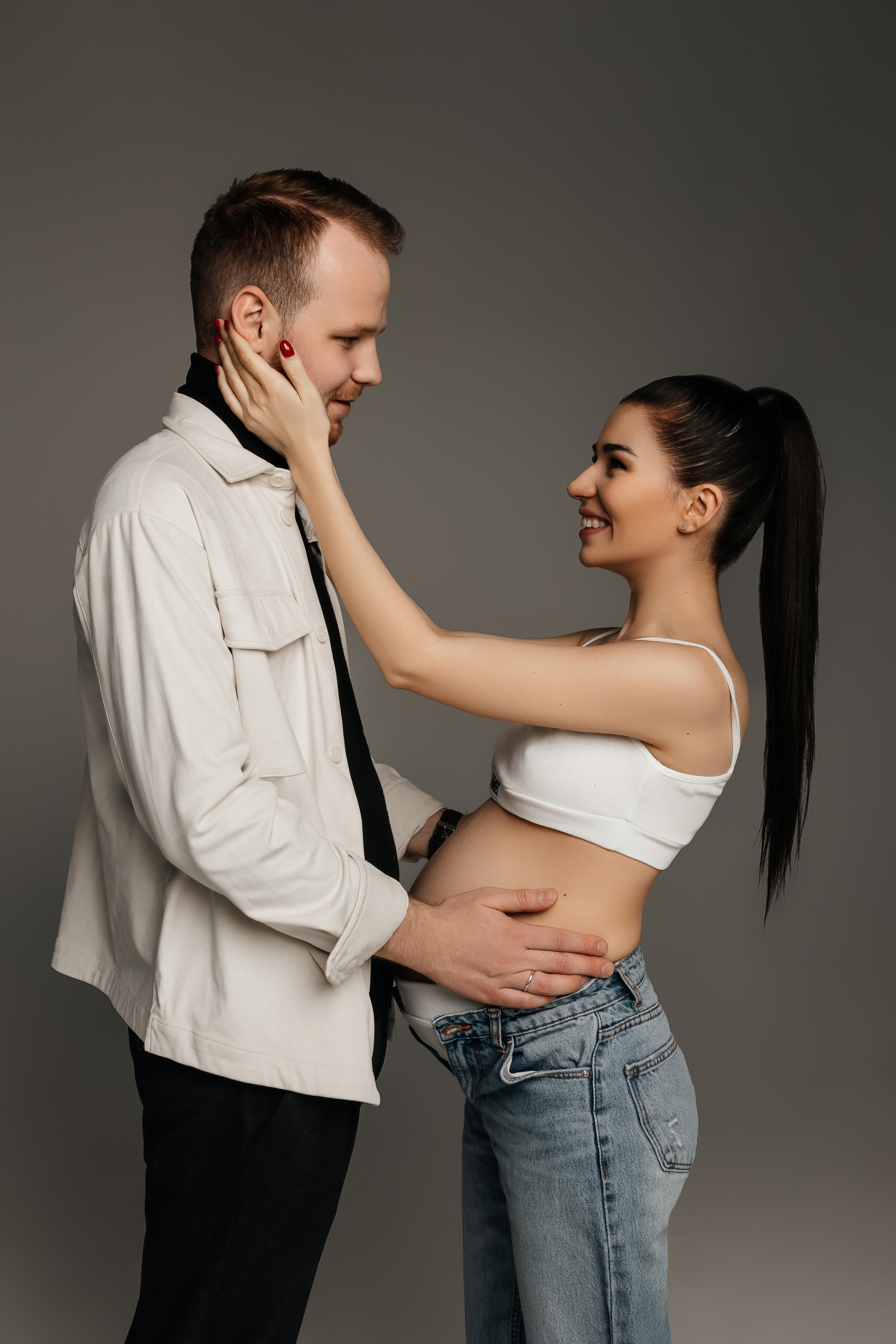 Даша и Никита, съемка в студии. Фотограф Наталия Федосова, г. Москва. TG и Instagram @nataliya_raw