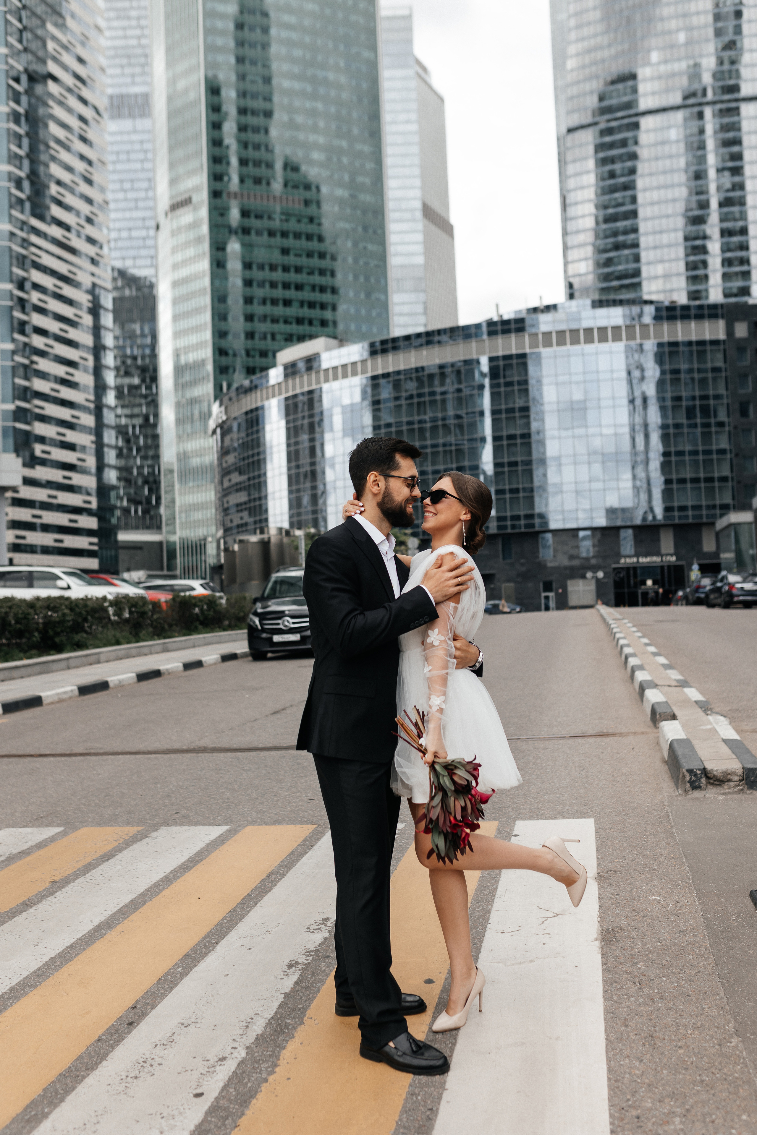 СВАДЬБА. Настя и Влад, Moscow city. Фотограф Наталия Федосова, г. Москва. TG и Instagram @nataliya_raw