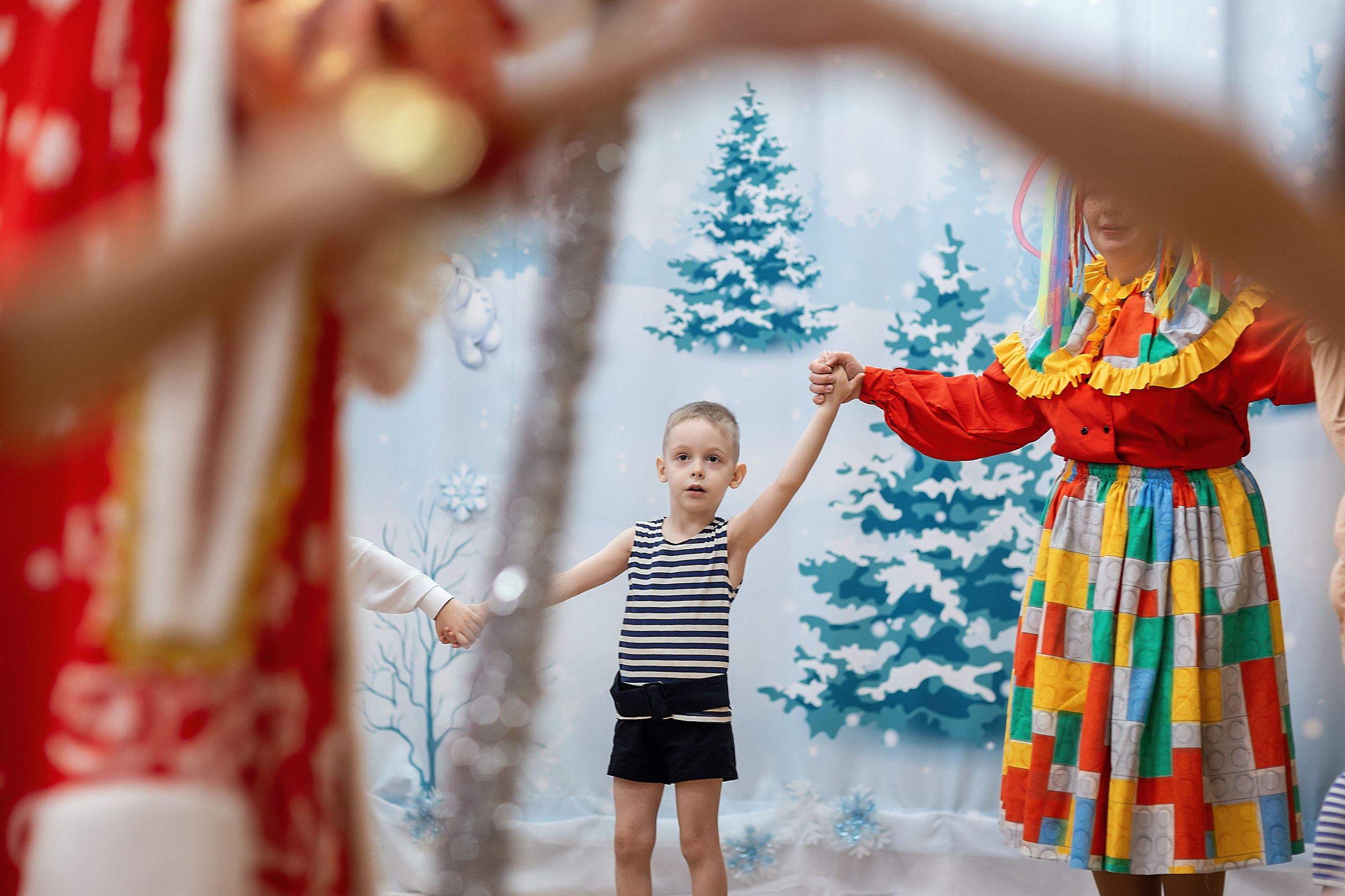 Утренник_"Веселый балаганчик» 2024. Семейный фотограф в Санкт-Петербурге