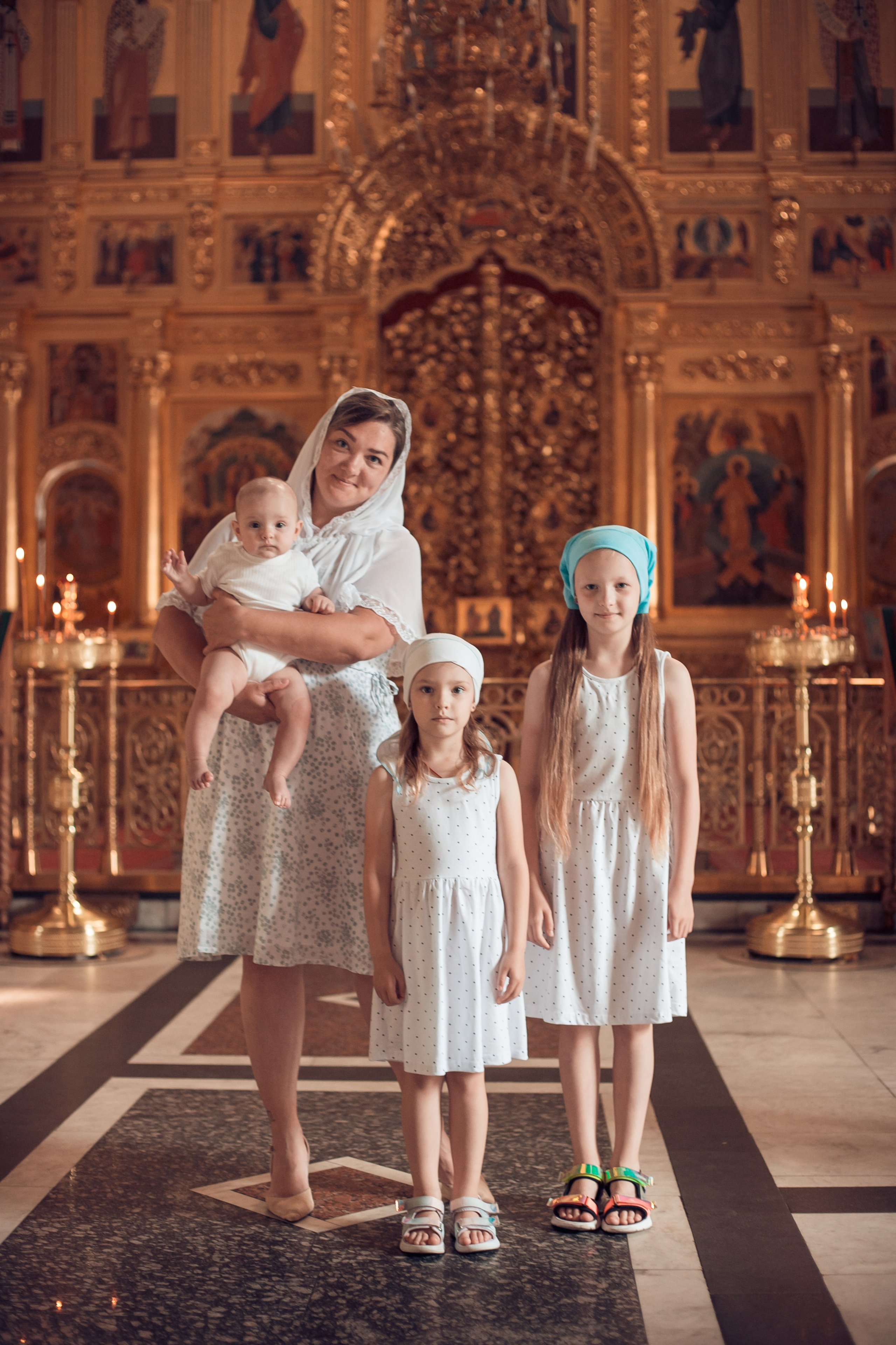 Крещение Татьяны в Свято-Троицком кафедральном соборе Калуги