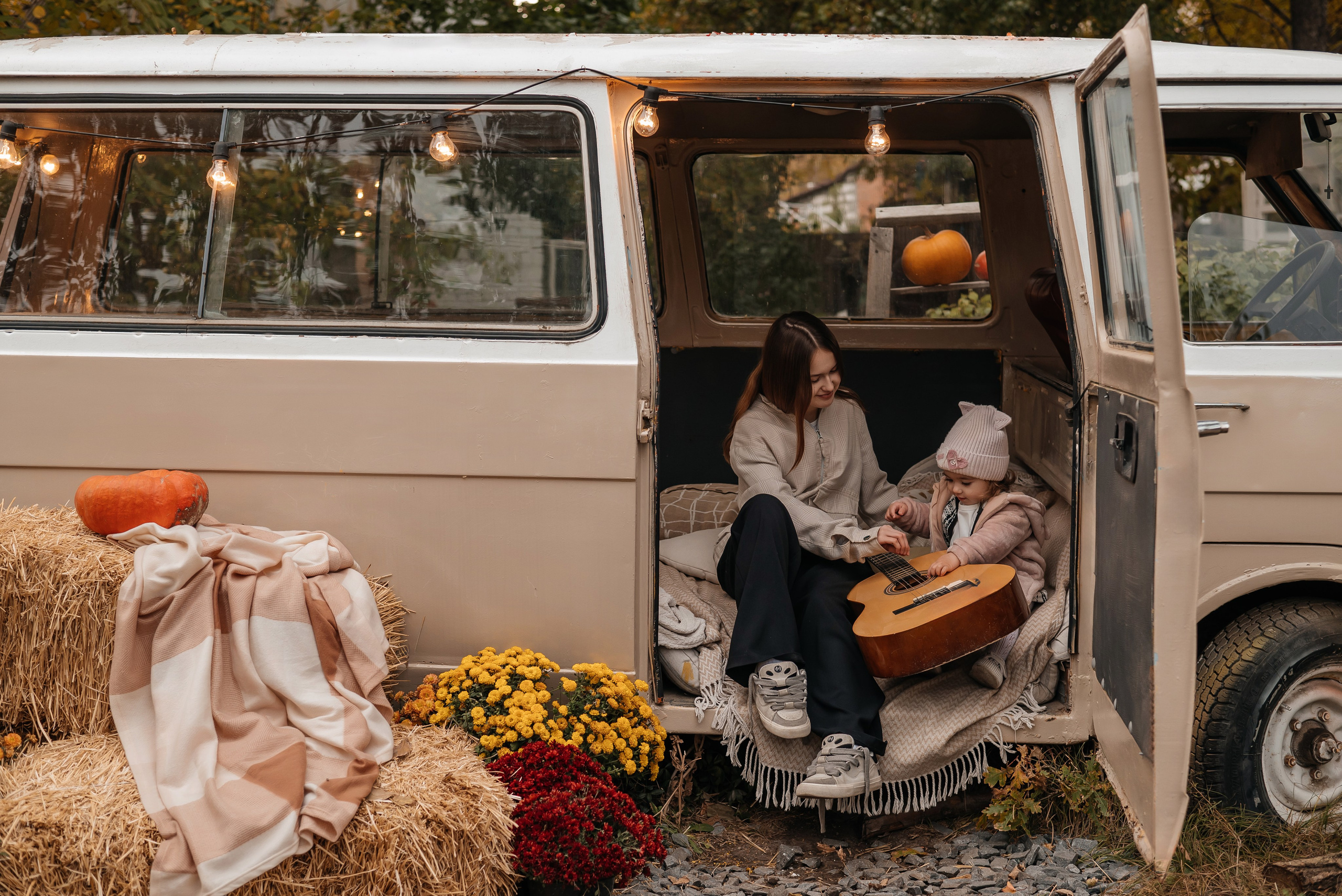 Осенняя семейная фотосессия. Семейный и детский фотограф Кущ Наташа