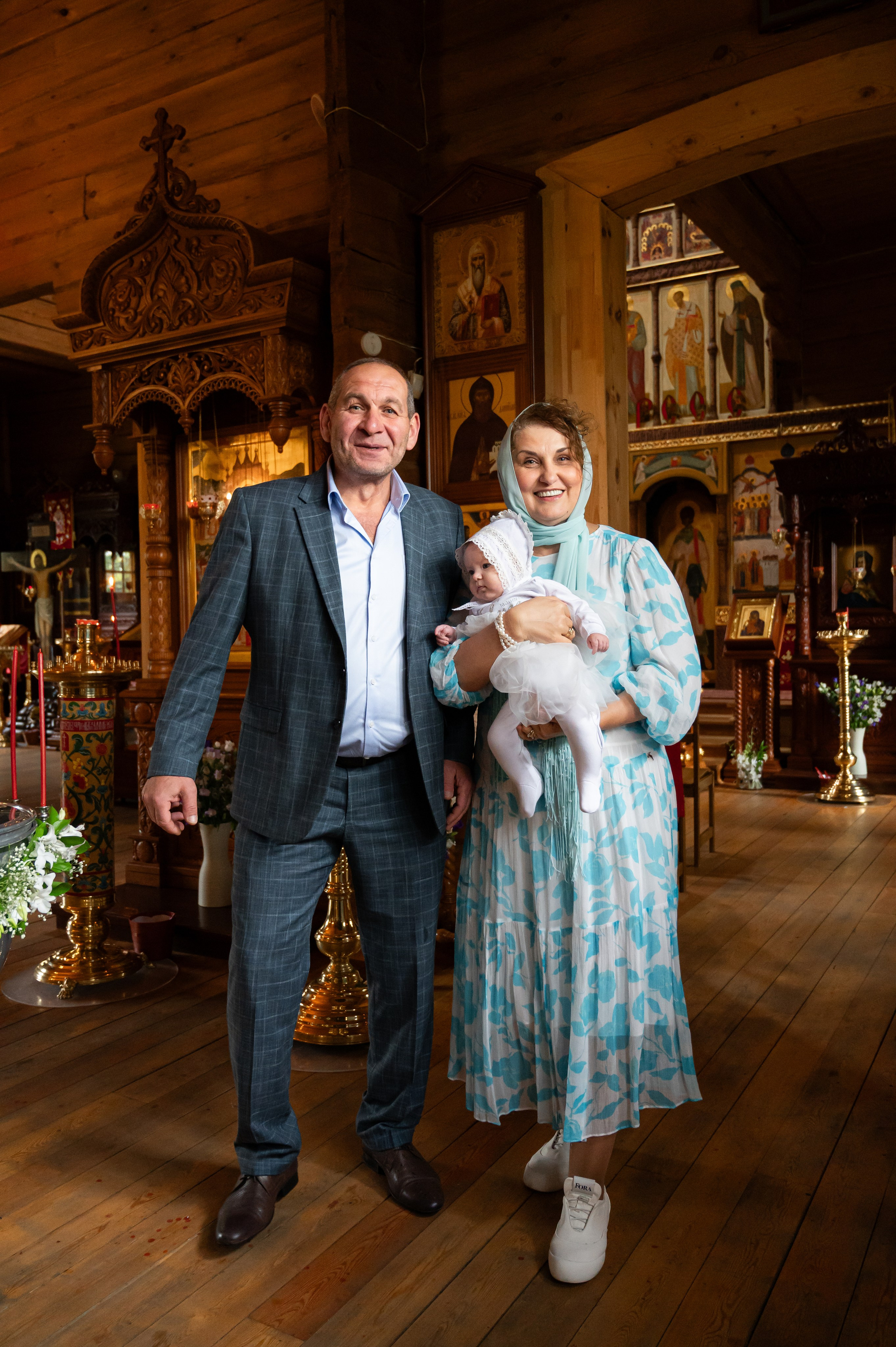 Крещение. Портретный и свадебный фотограф в Москве Анастасия Терентьева