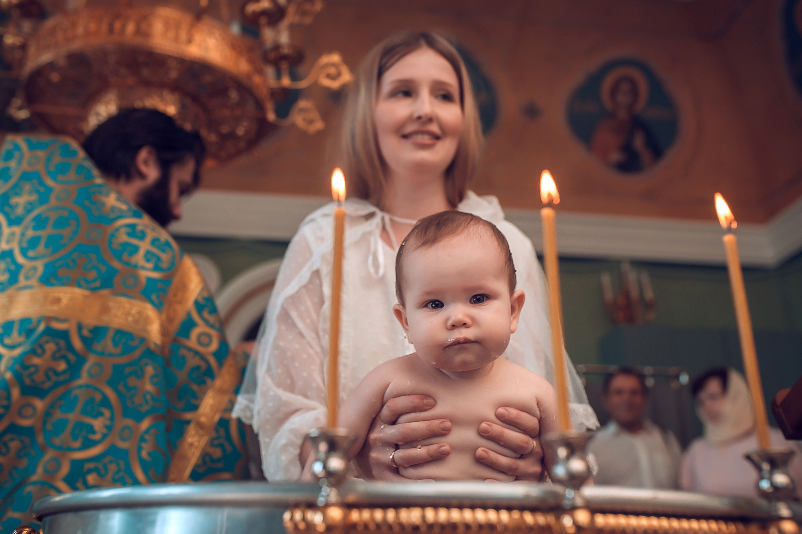 Таинство крещения. Фотограф на Крещение