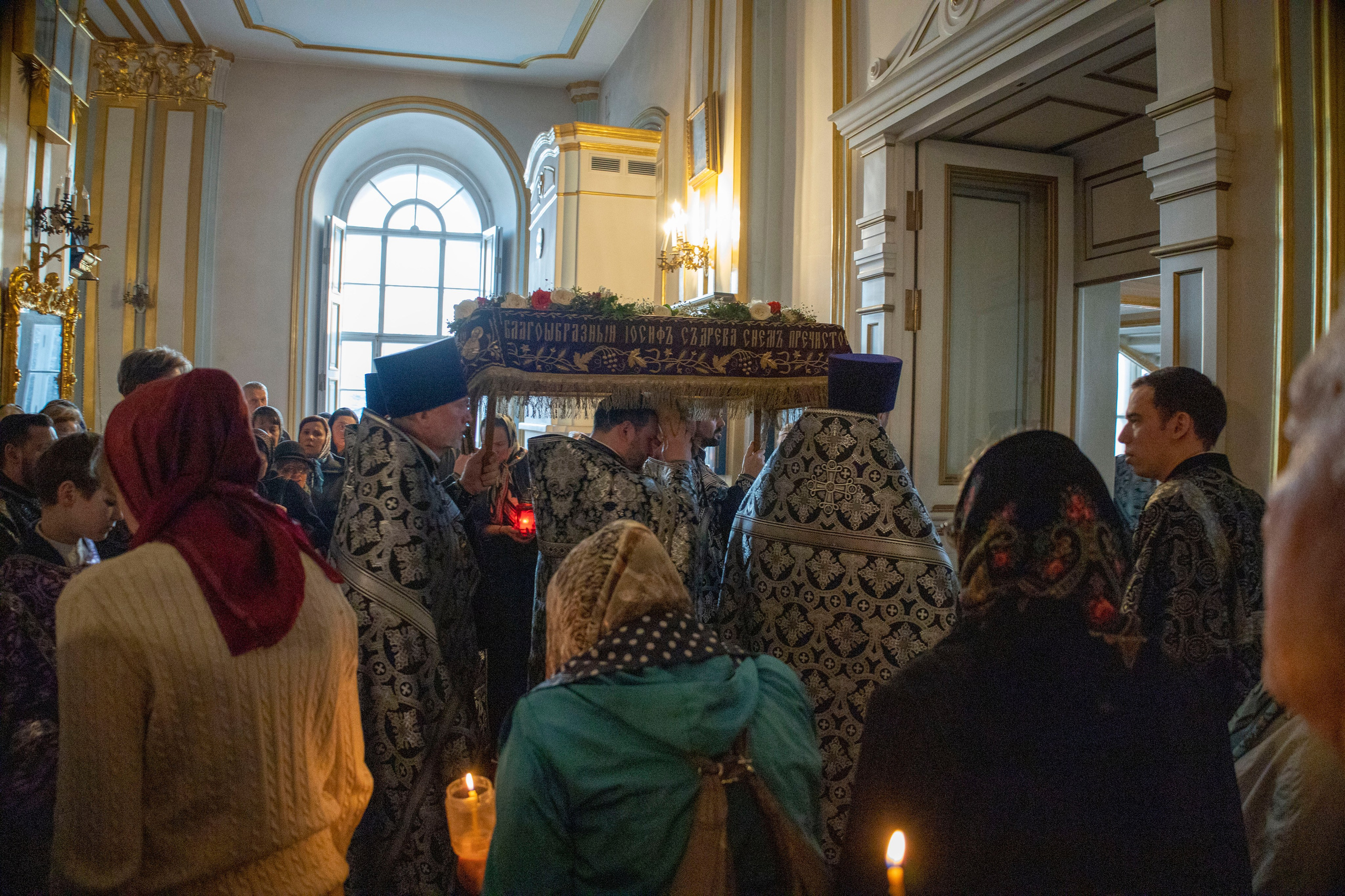 ЧИН ПОГРЕБЕНИЯ СПАСИТЕЛЯ. НИКОЛО-БОГОЯВЛЕНСКИЙ МОРСКОЙ СОБОР
