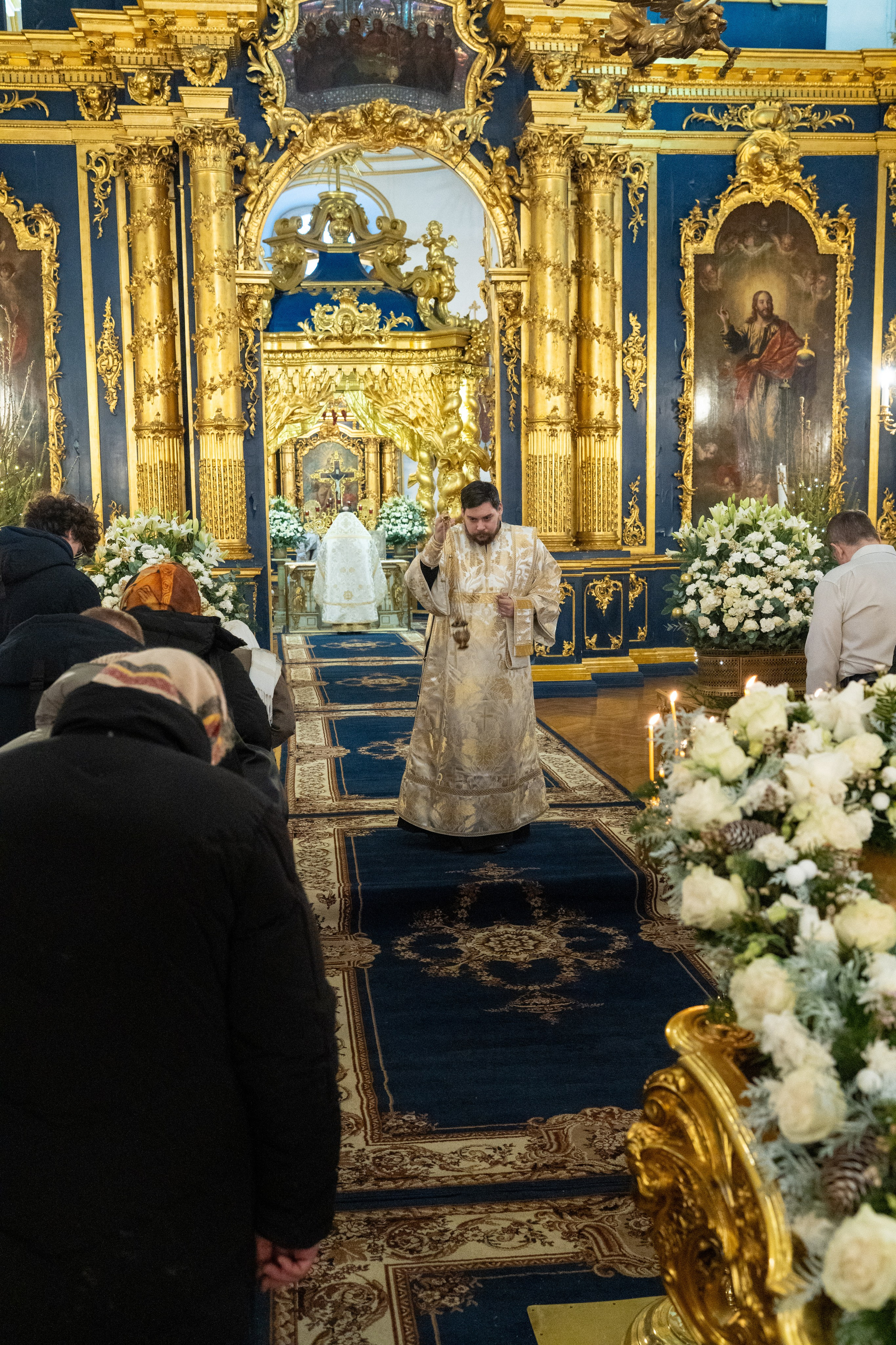 Неделя 31-я по Пятидесятнице, по Рождестве Христовом. Попразднство Рождества Христова. Правв. Иосифа Обручника, Давида царя и Иакова. НИКОЛО-БОГОЯВЛЕНСКИЙ МОРСКОЙ СОБОР