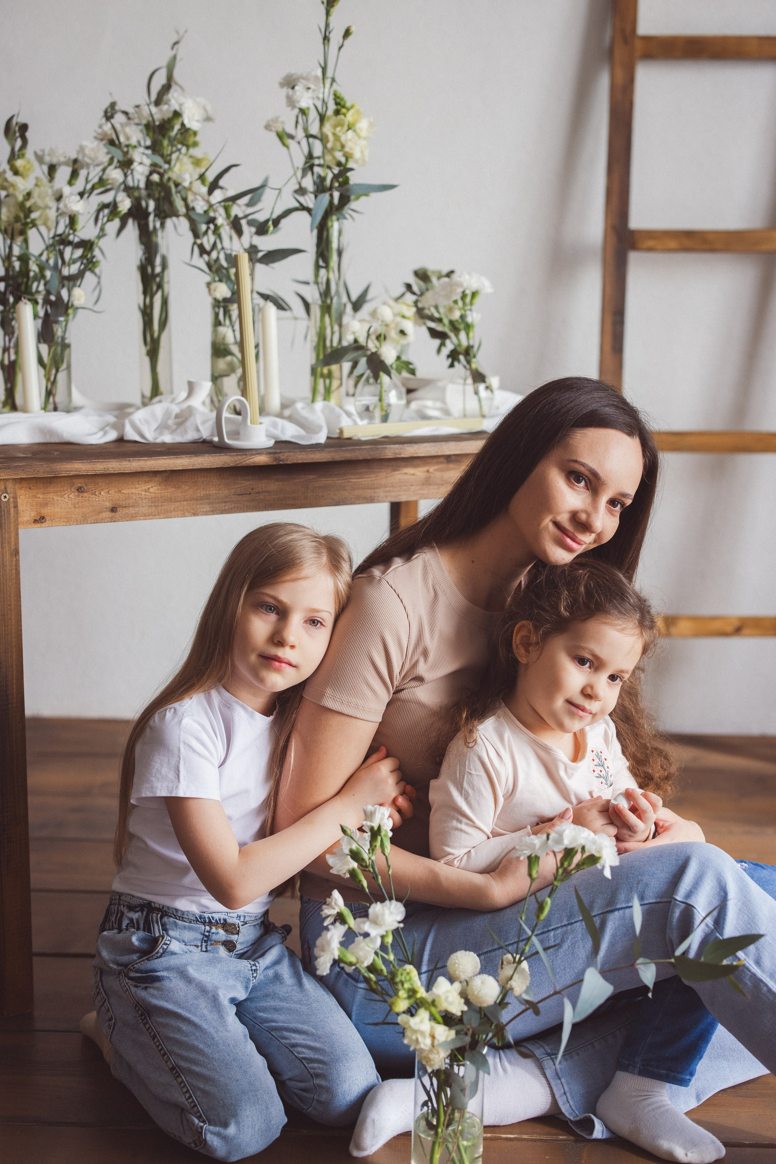 Семейная фотосессия в фотостудии «Mestone». Семейный и детский фотограф в Краснодаре Анна Трашкова