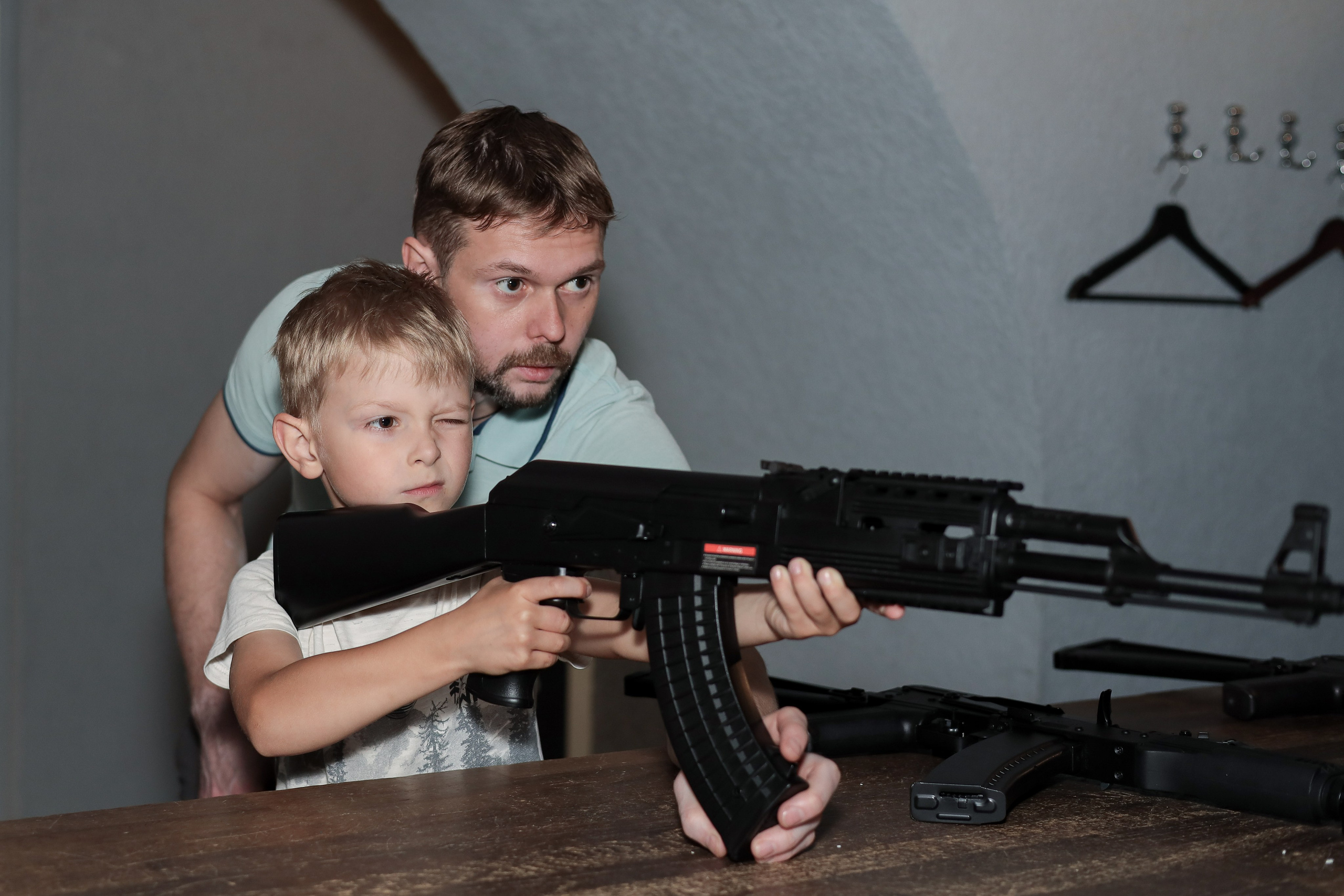 День рождение в стрелковом клубе. Фотограф Надршина Лилия