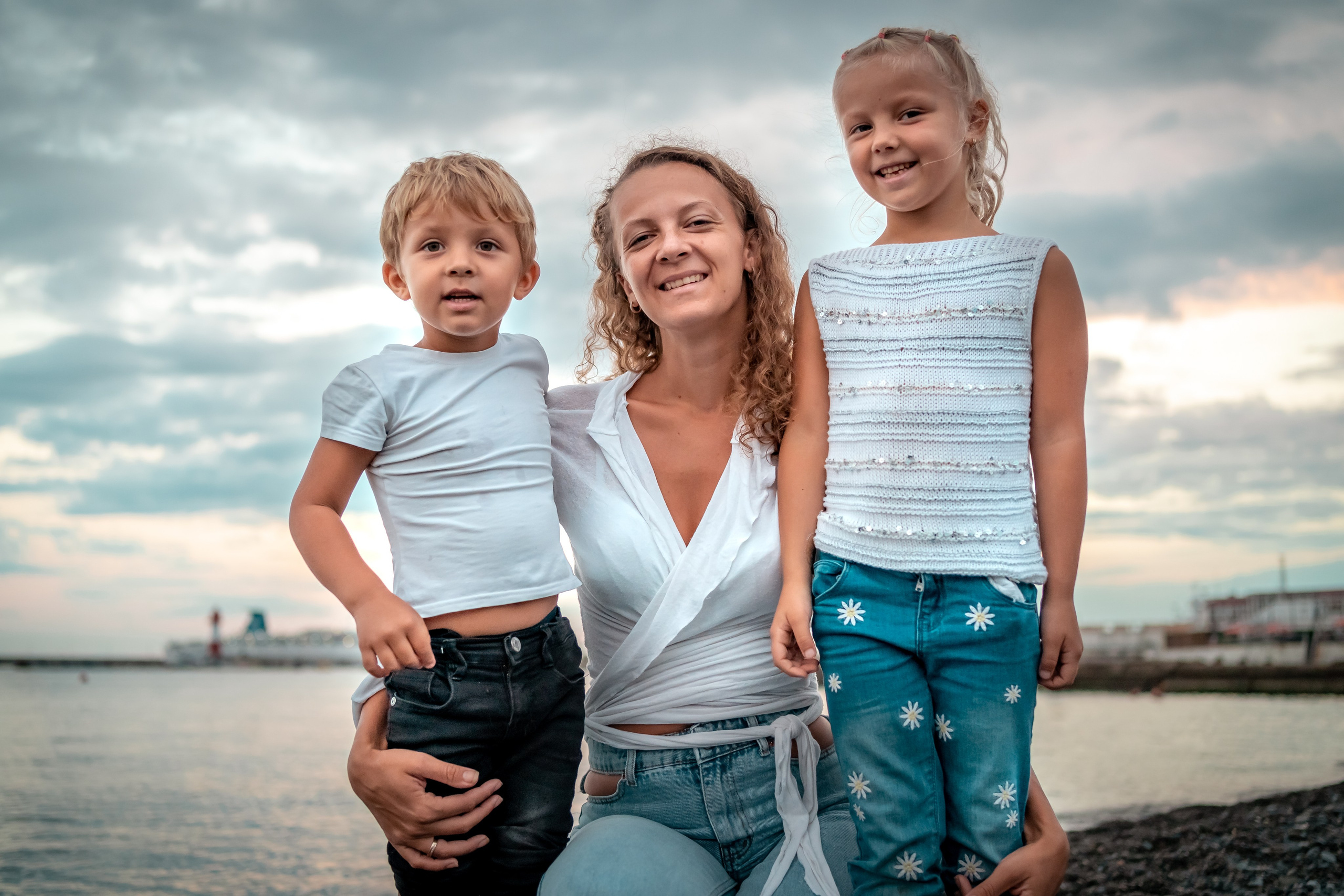 День с семьей, Сочи. Семейный фотограф Варвара Сорока в городе Москве