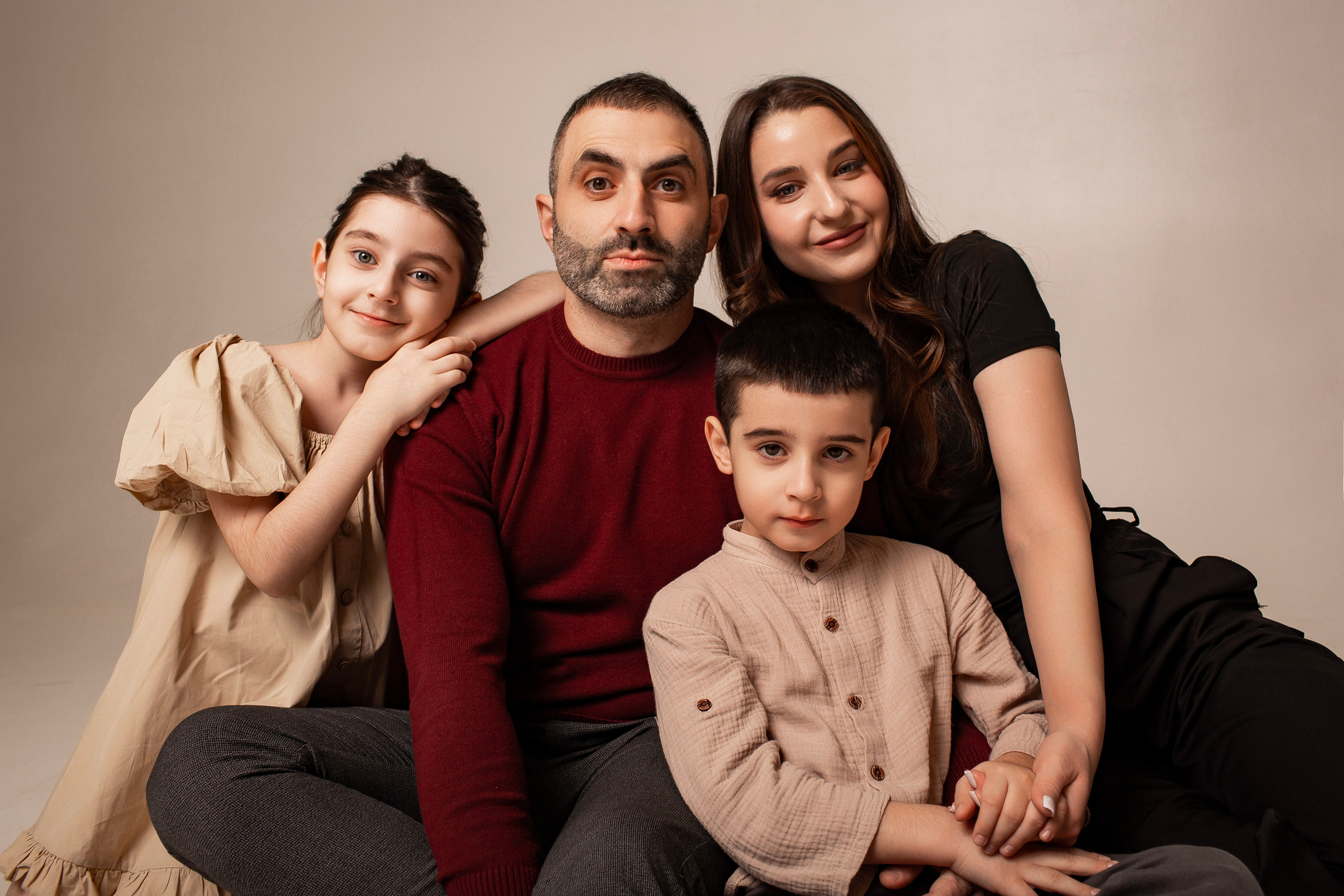 Семья Мелконян. Семейная съемка — это красивый способ признаться своей семье в любви