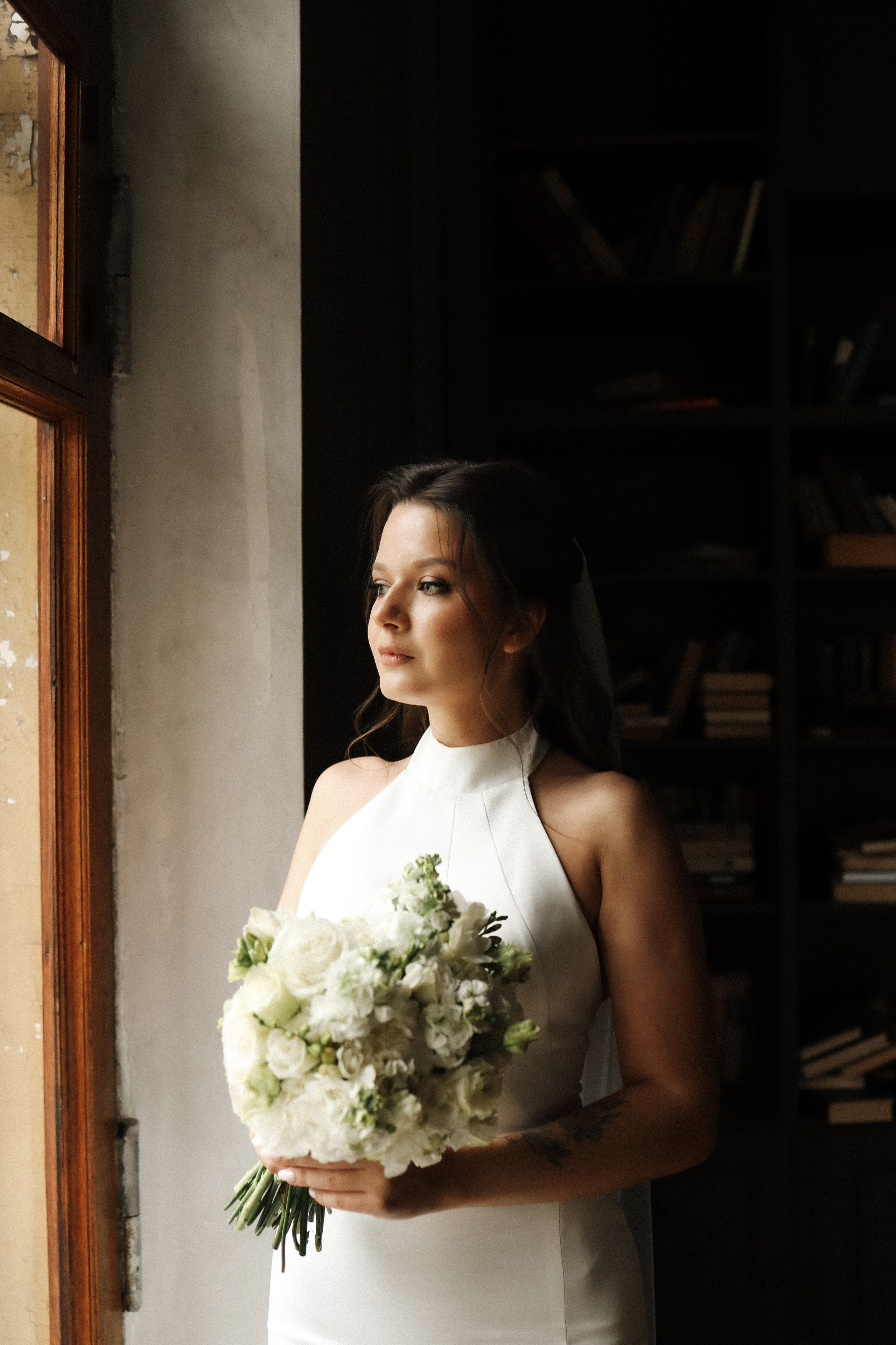 М. + В. Таганский загс, студийная лавстори. Семейный и lovestory фотограф в Москве Светлана Коняхина