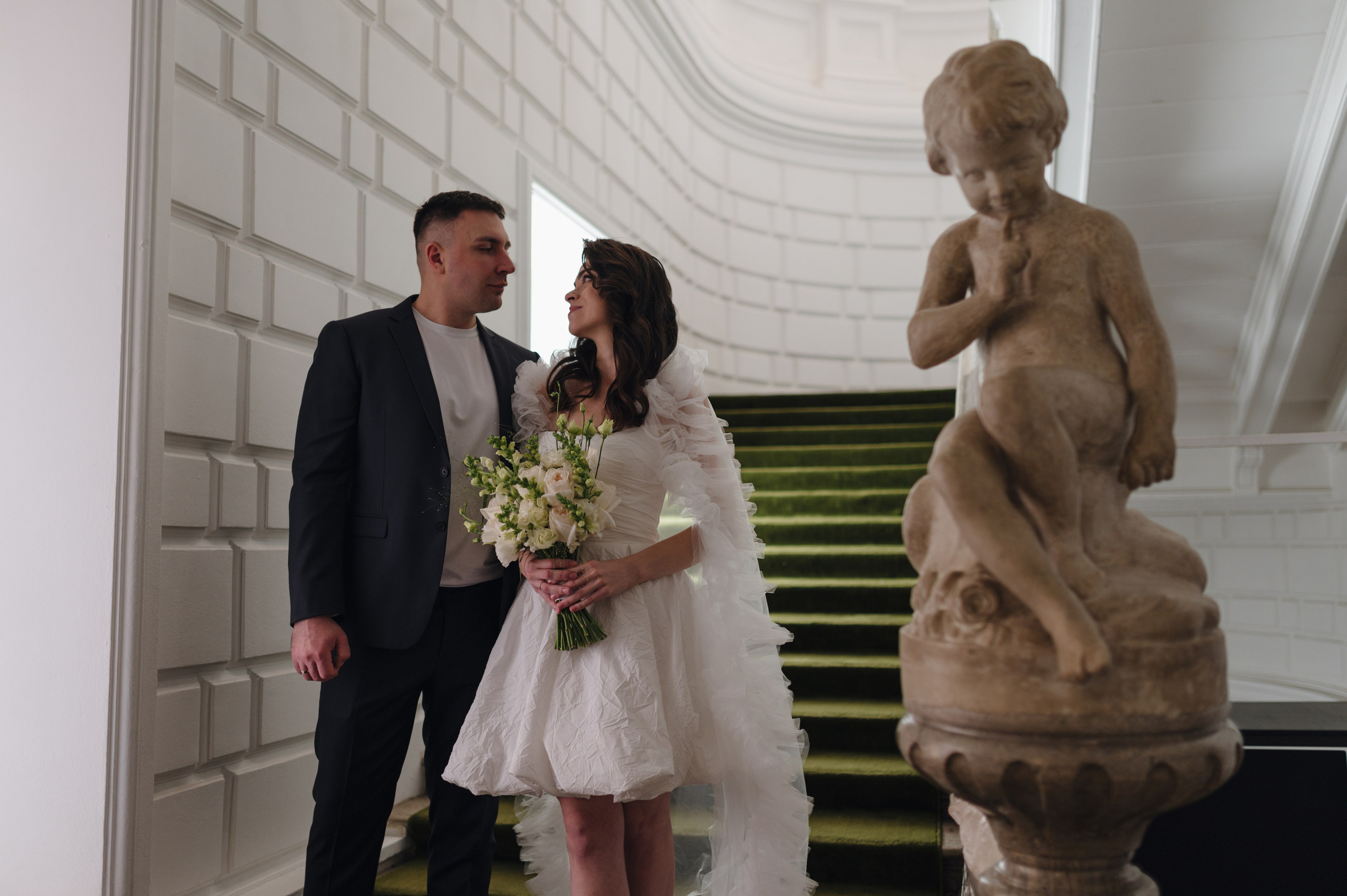Елизавета и Константин. Особняк Спиридонова. Свадебный фотограф Москва и Санкт-Петербург. Анастасия Чудина