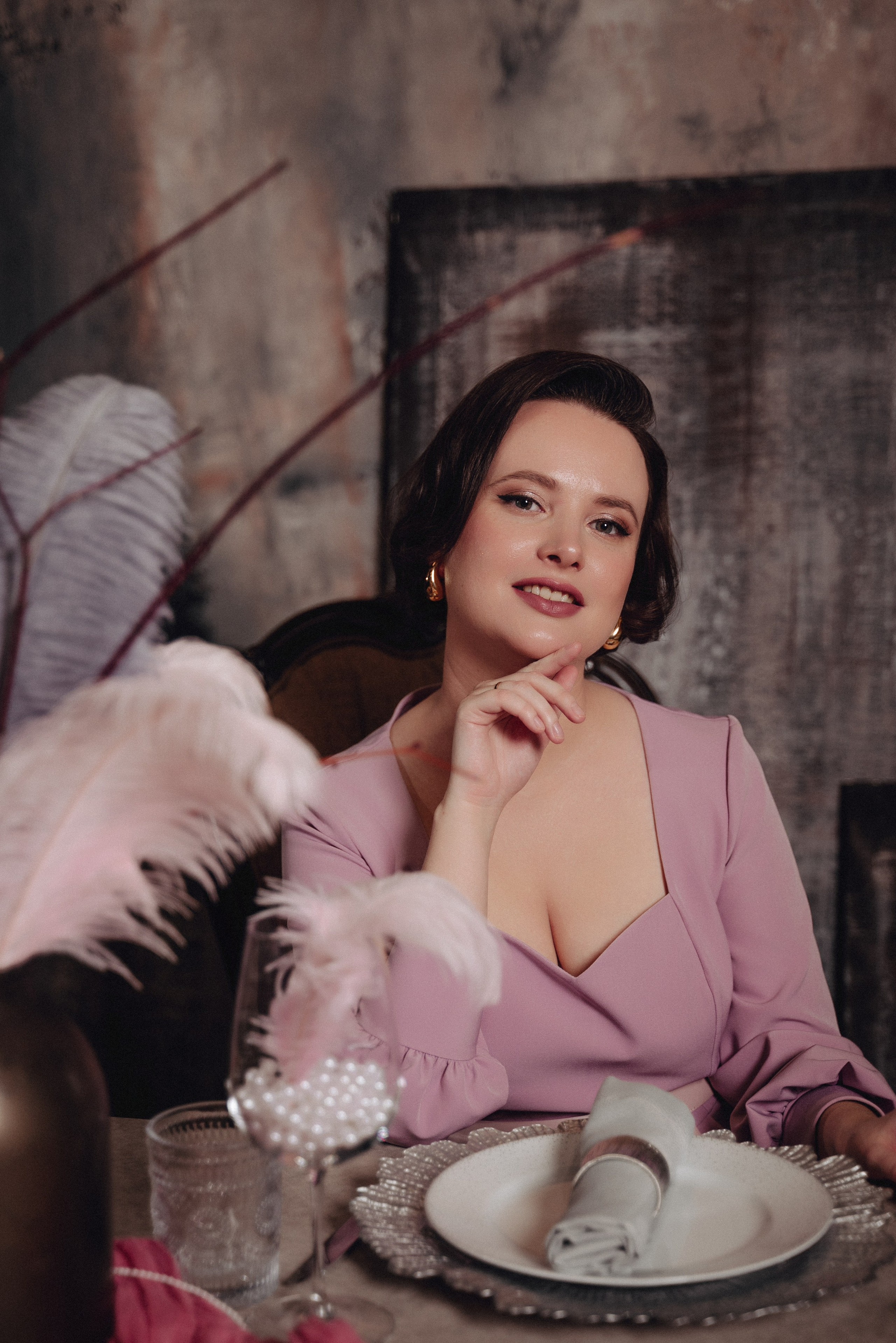 Дарья Лоханская, эксперт по столовому этикету. Екатерина Курбанова. Женский фотограф