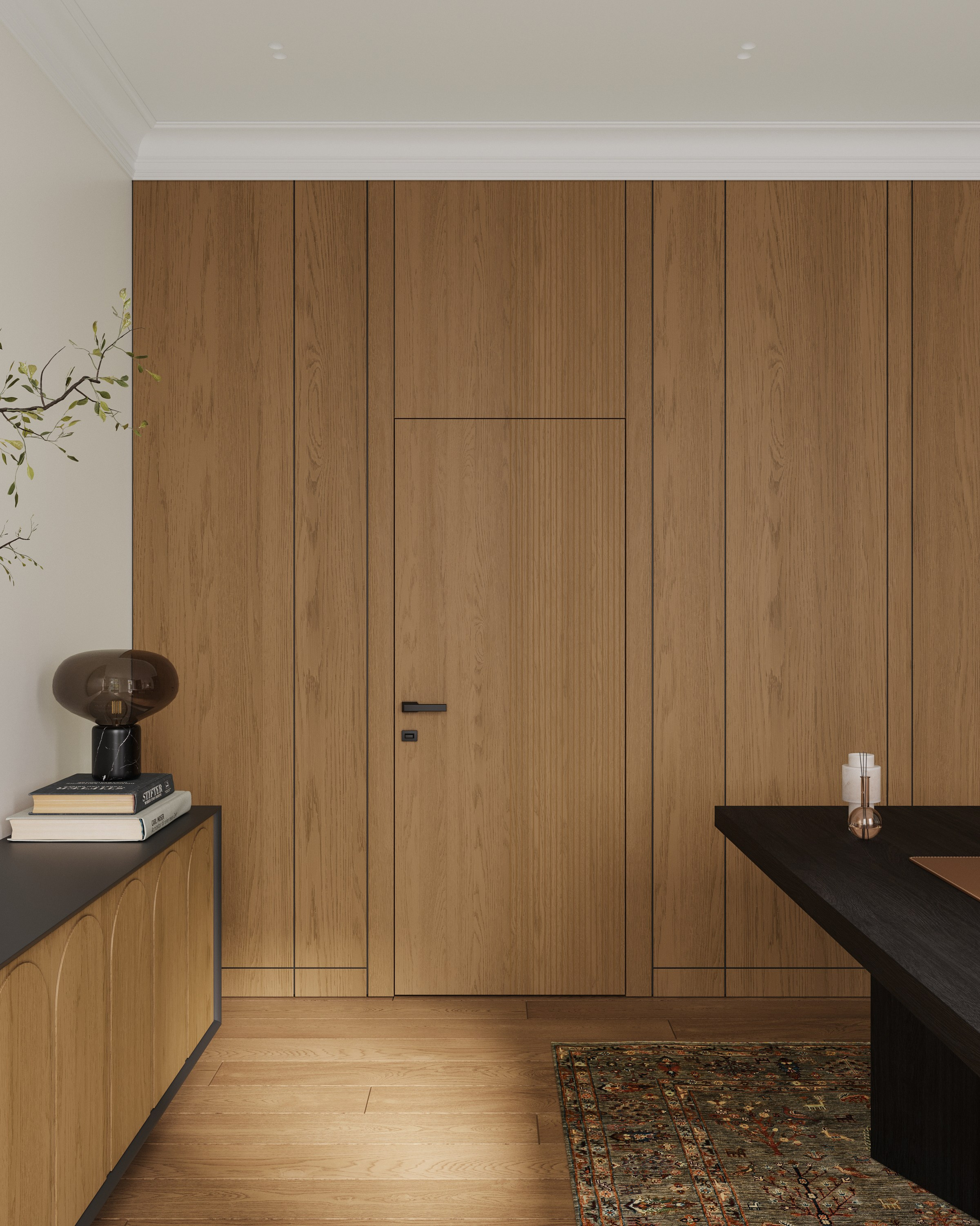 Концепт кабинета. 3D визуализатор