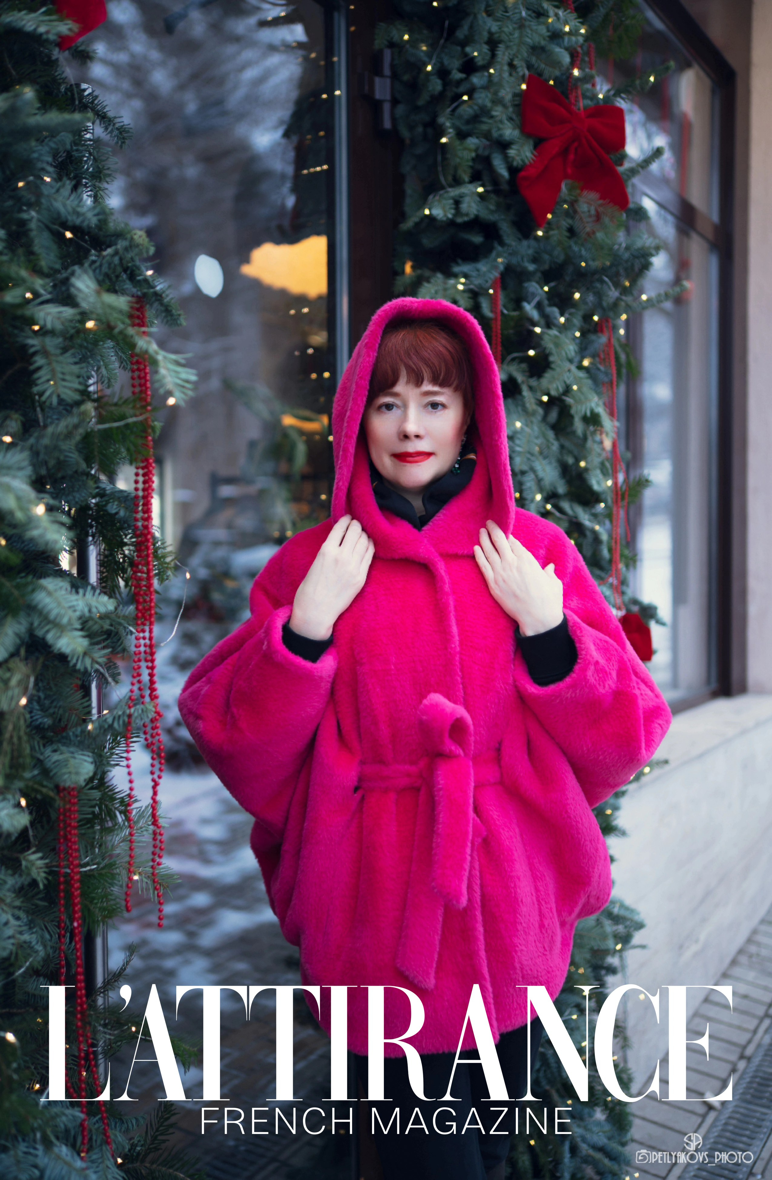 Модель Светлана фатьянова, журнал L'ATTIRANCE, Франция, январь, 2026