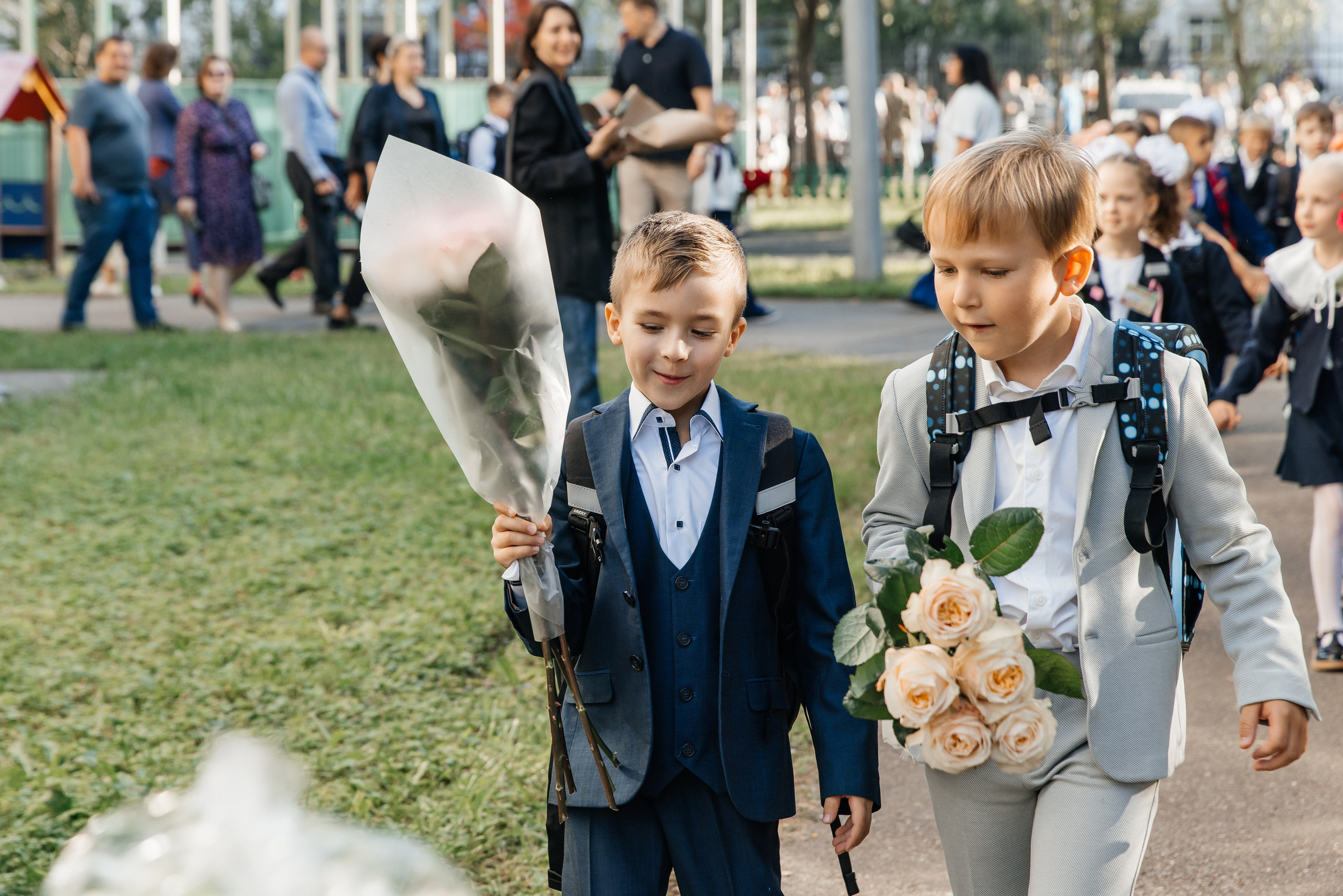 1 сентября 1 класс. Фотограф Москва Шептаев Артём
