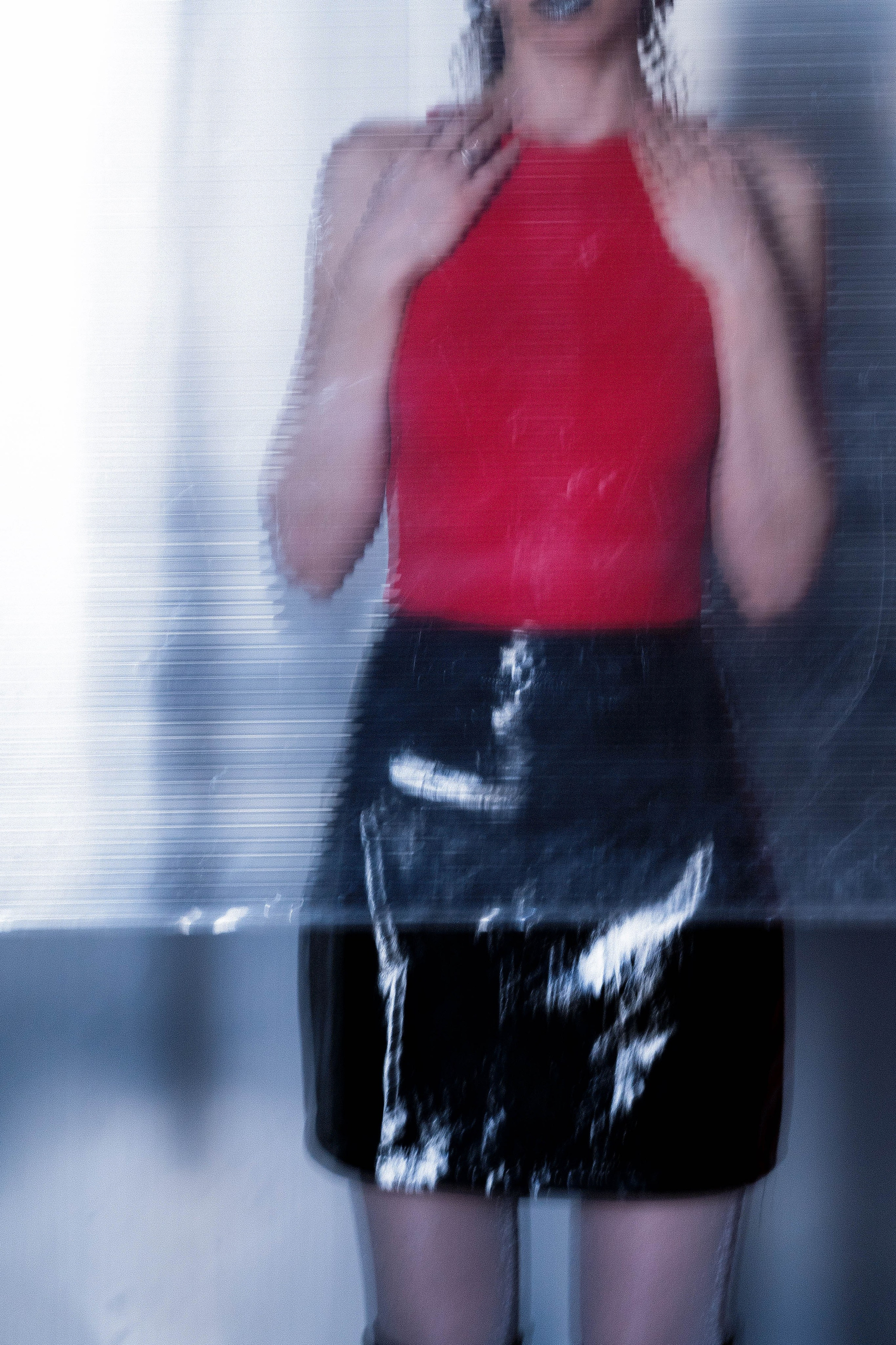 BLUR silver-red. Фотограф Serg Nekraov. Фотосъемка Москва и МО