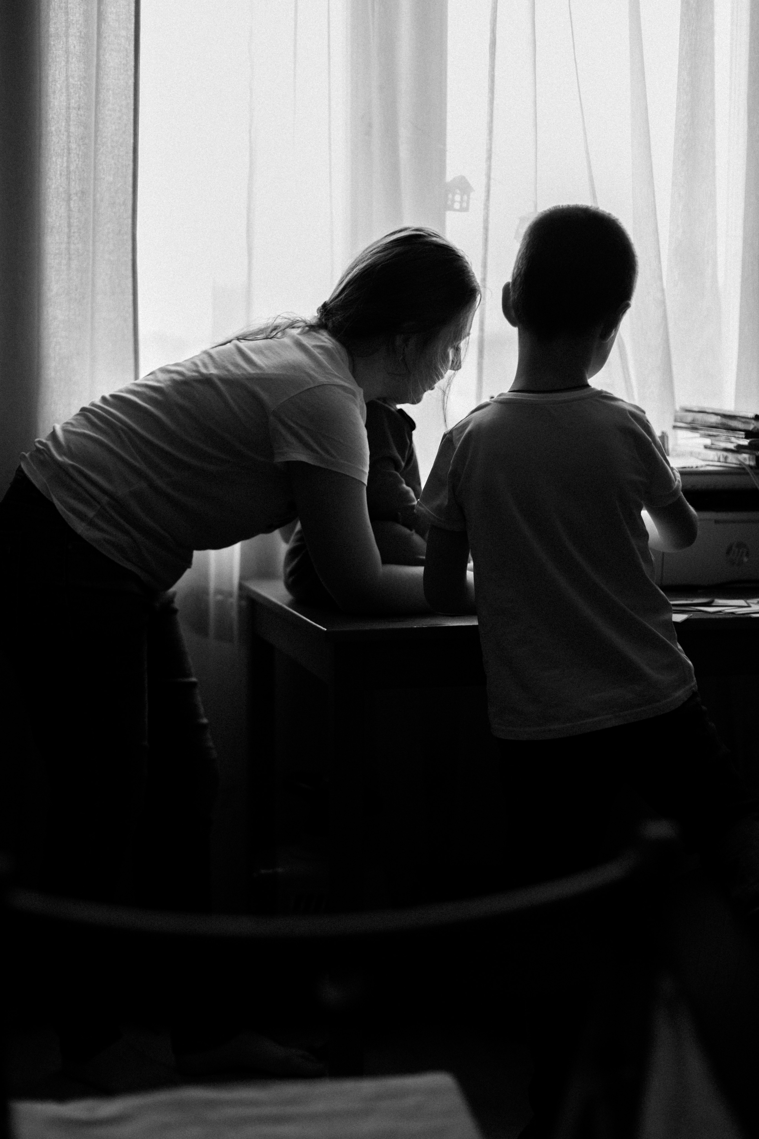 Ирина с сыновьями. Семейный фотограф lifestyle в Новосибирске Елена Шпилевая